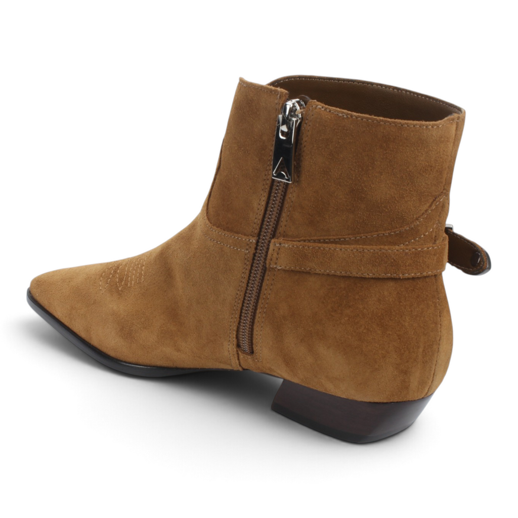 Carrano Suede Leather Boot - Saddle