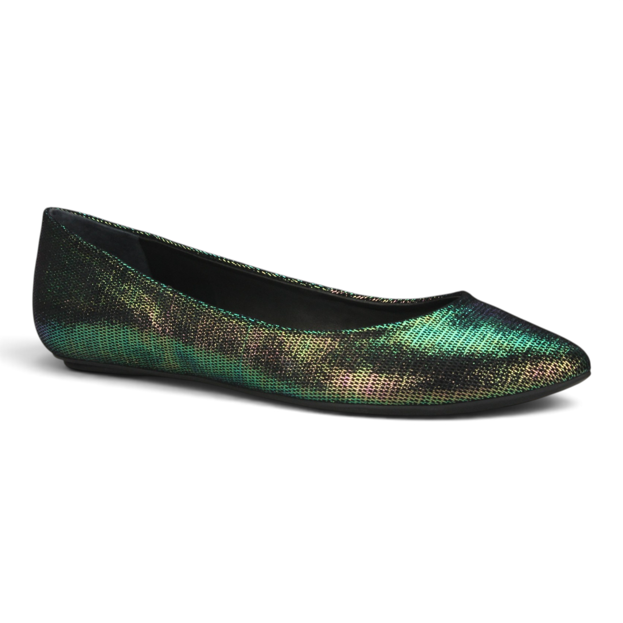Klimini Leather Flats Metallic - Holographic
