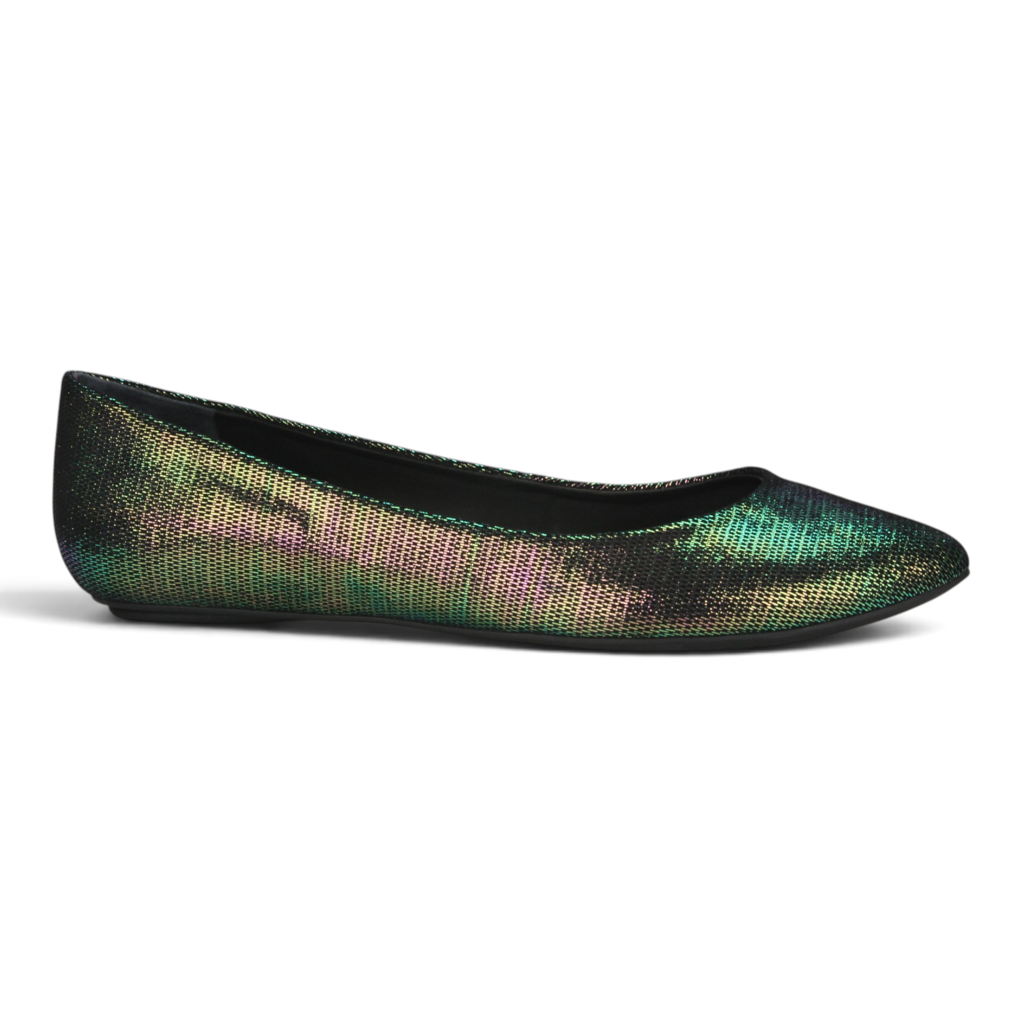 Klimini Leather Flats Metallic - Holographic