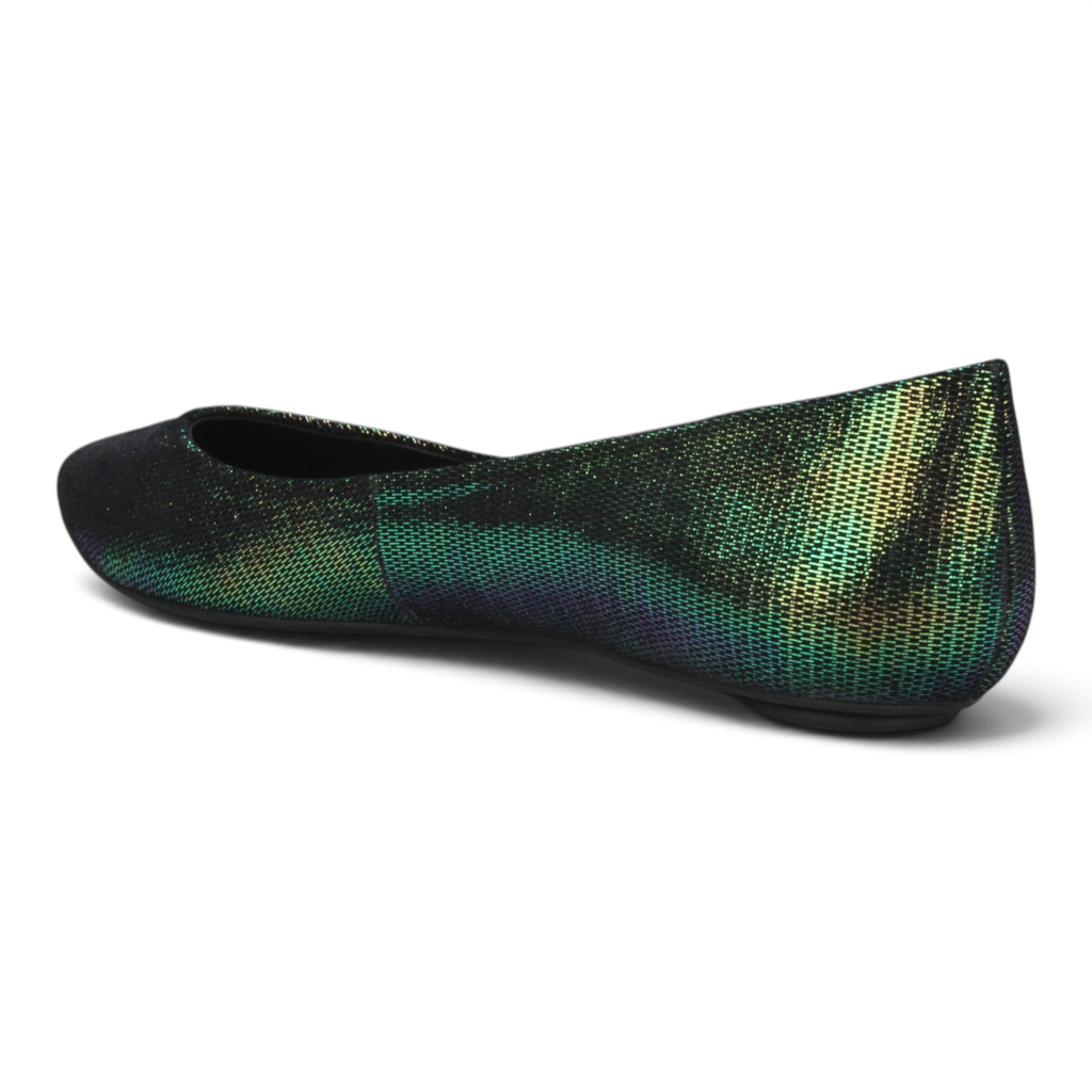Klimini Leather Flats Metallic - Holographic
