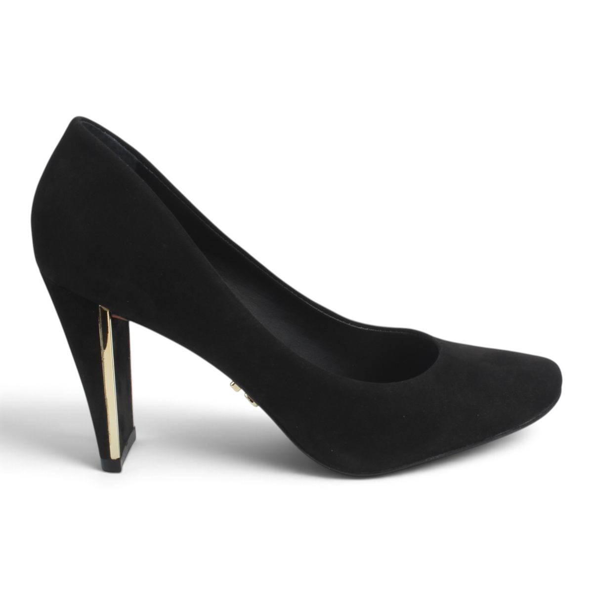 Carrano Hortense Nubuck Leather Pump - Black