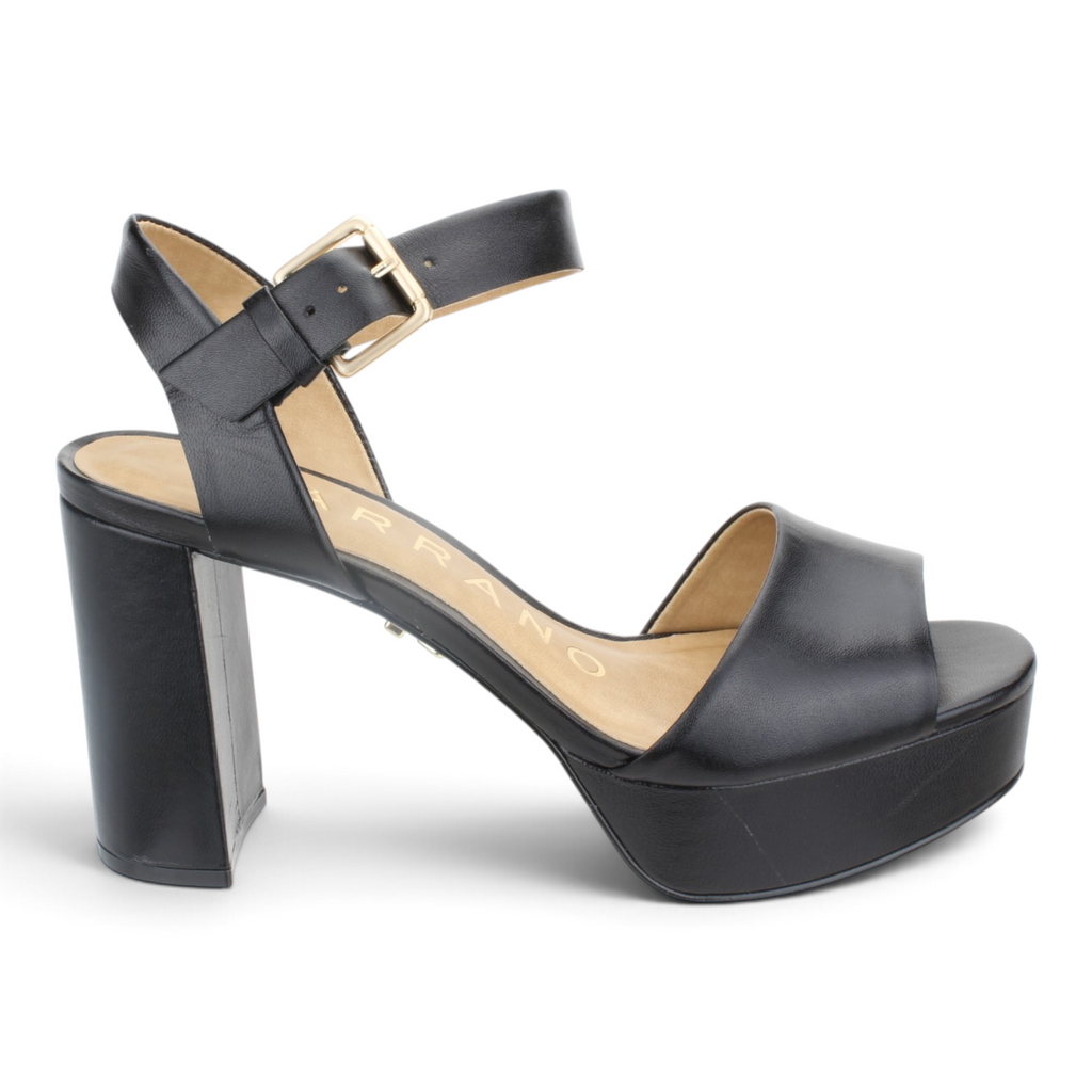 Carrano Maria Platform Sandal - Black