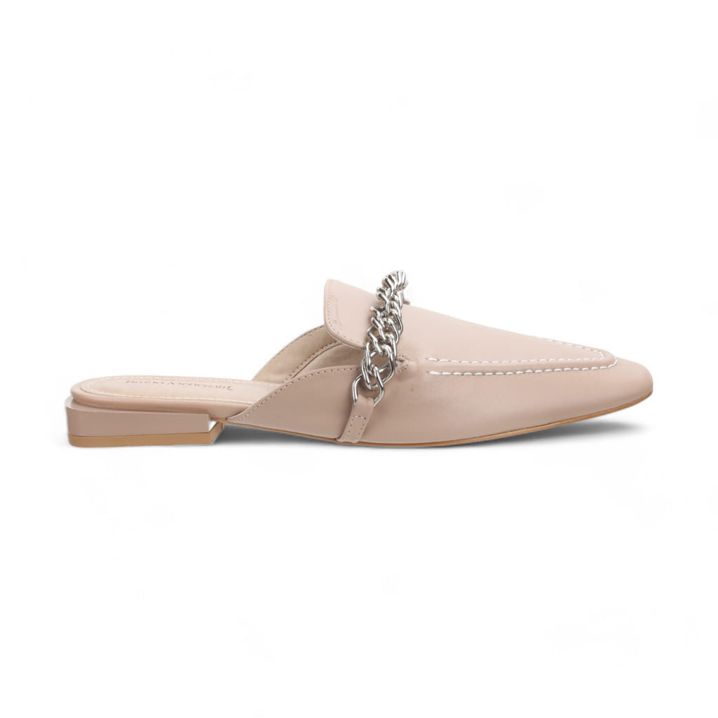 Bruno Menegatti Constance Leather Mule - Nude