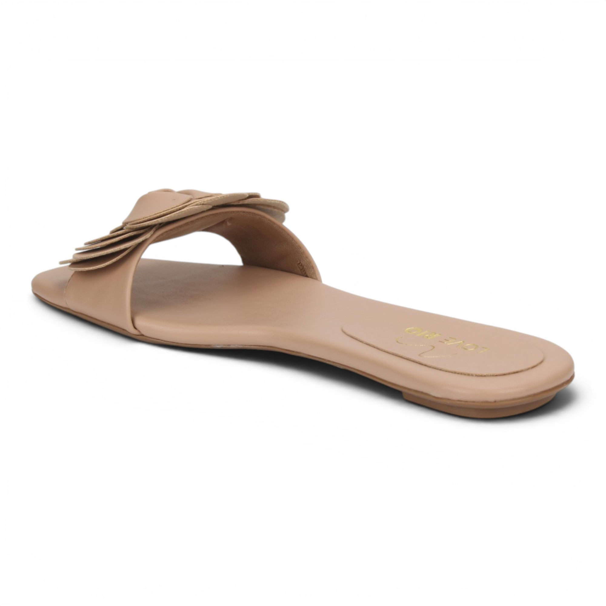 Love Rio Rosita Fine Threads Slide Sandal Rose Petals - Antique