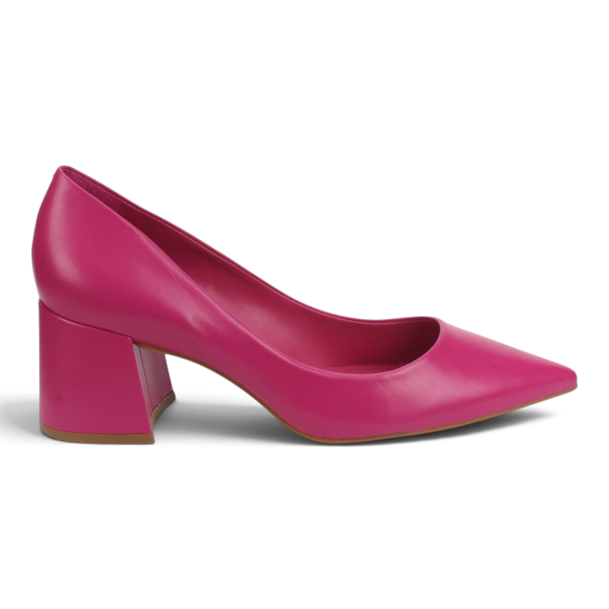 Carrano Amira Leather Pump - Fuchsia