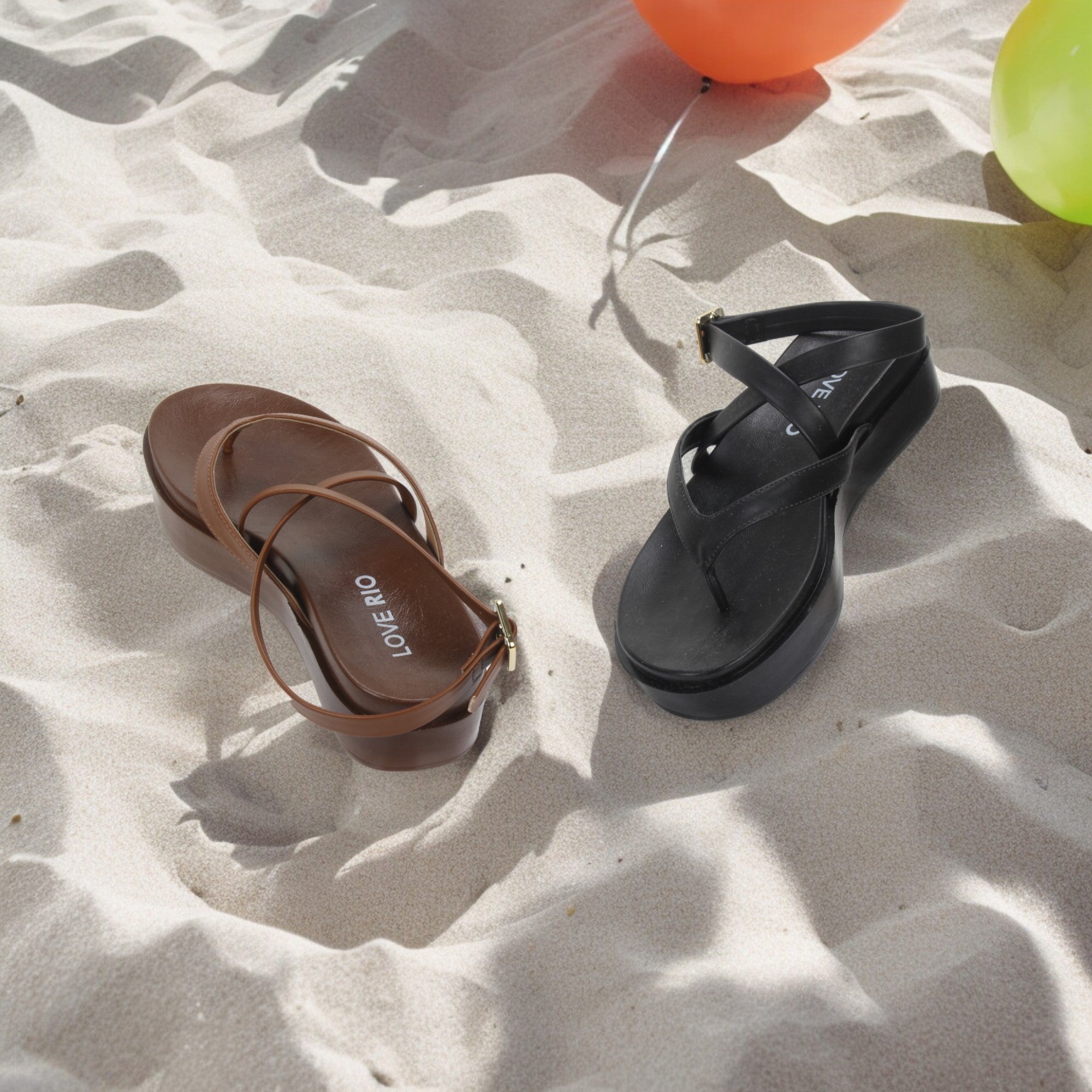 Love Rio Arpoador Seaside Sandal - Maroon