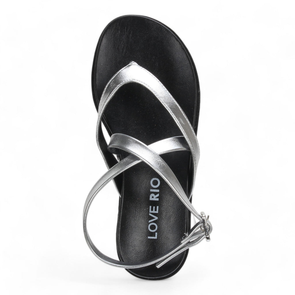 Love Rio Arpoador Seaside Sandal - Silver