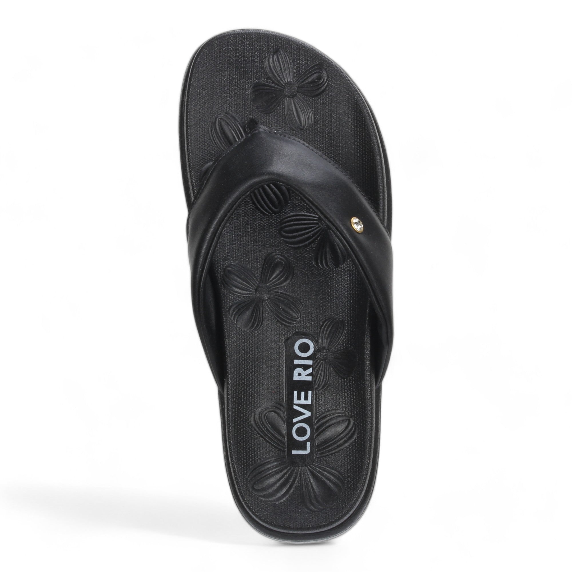 Love Rio Leblon Seaside Thong Sandal - Black