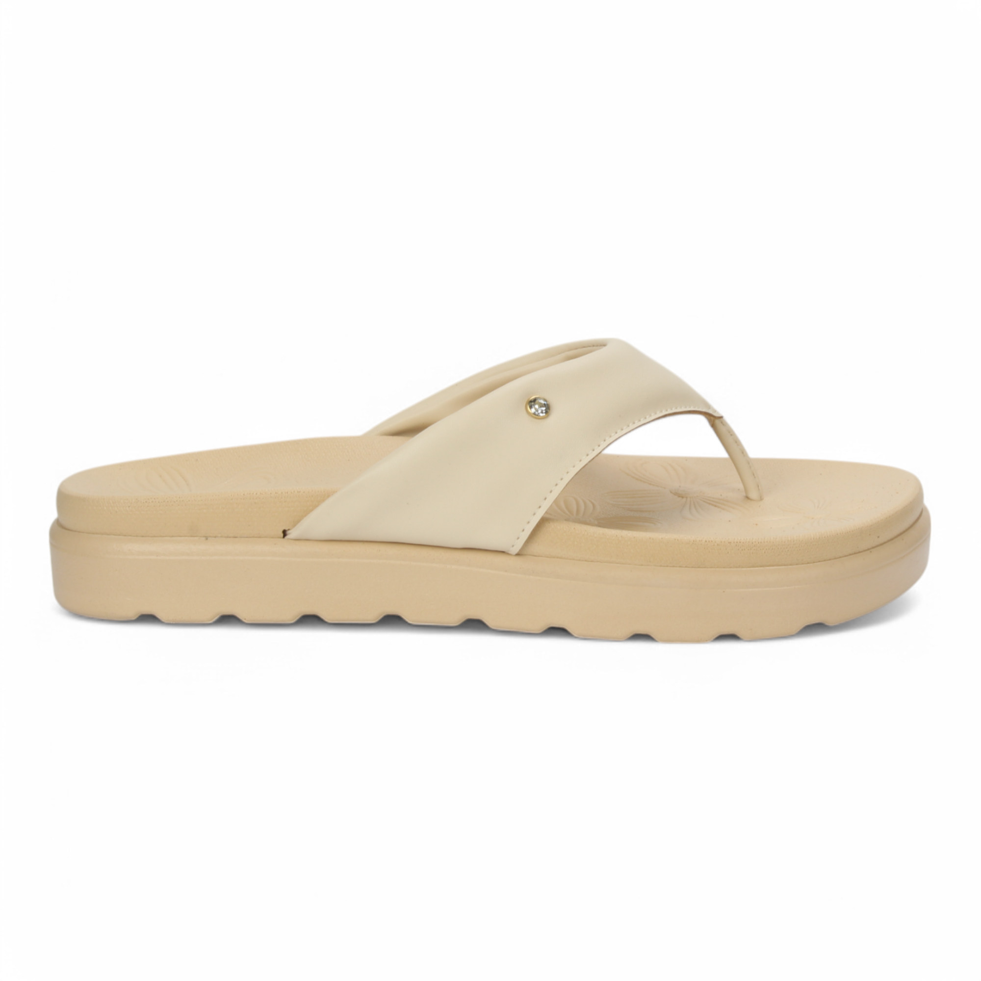 Love Rio Leblon Seaside Thong Sandal - Cream