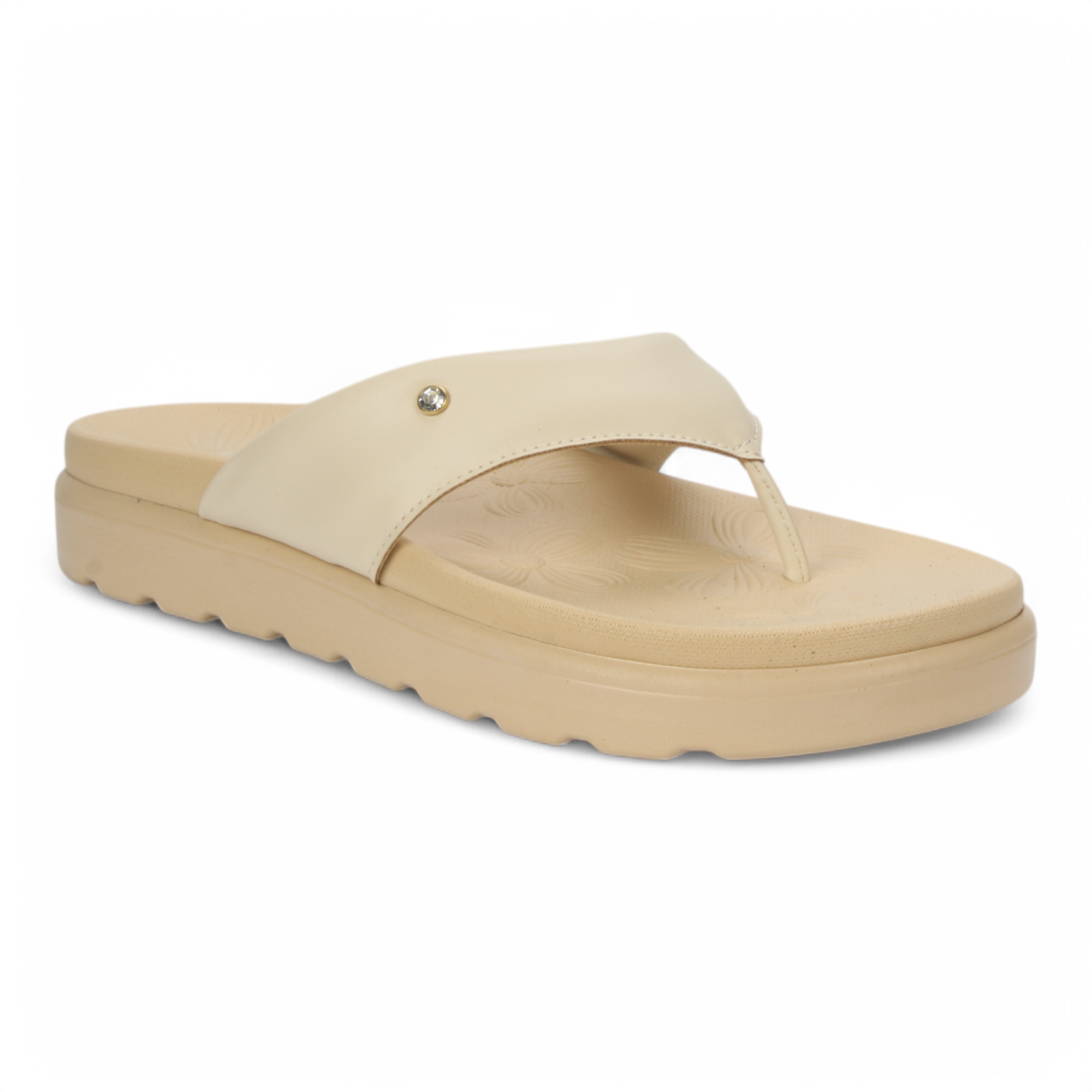 Love Rio Leblon Seaside Thong Sandal - Cream