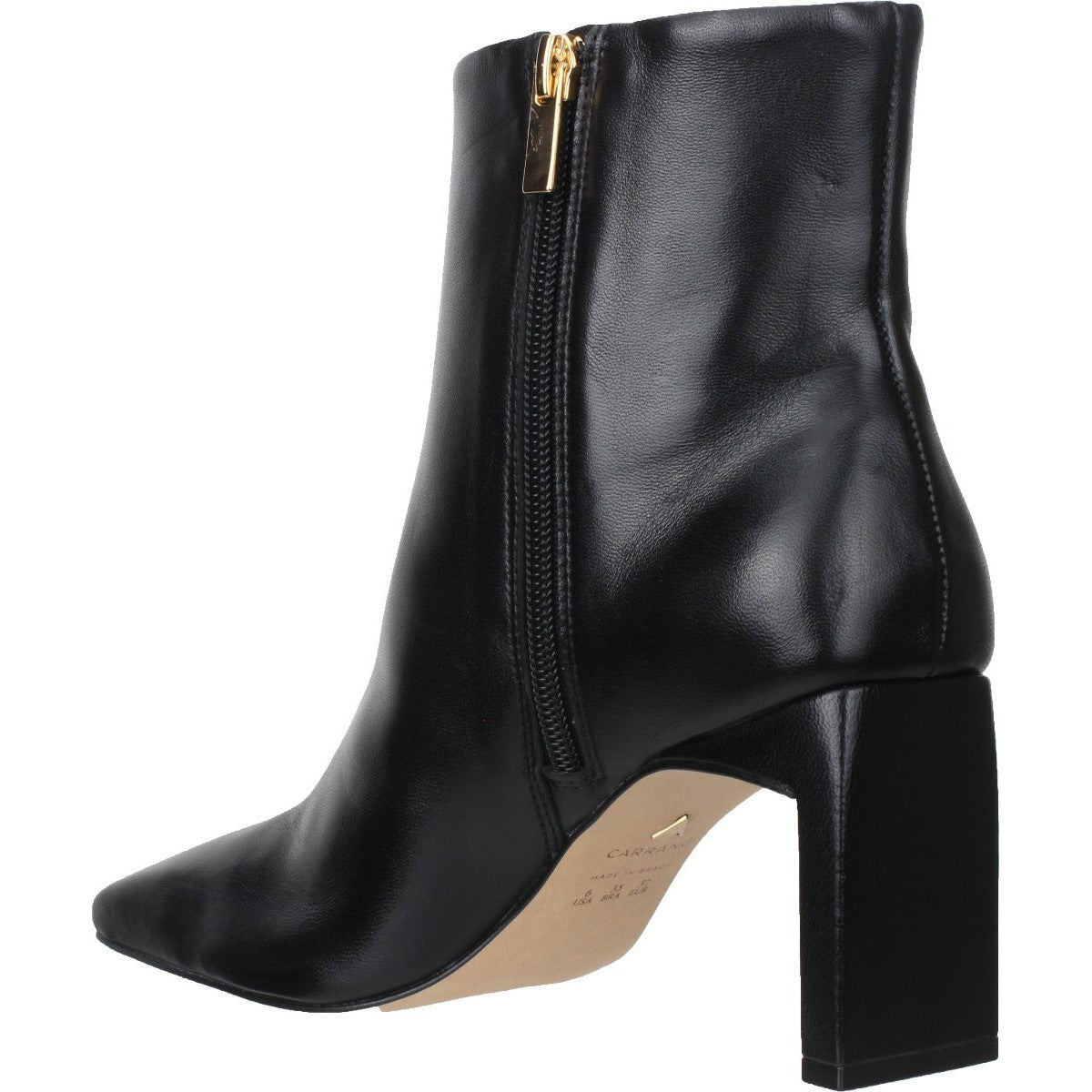 Carrano Abigail Leather Dress Boot - Smooth Black