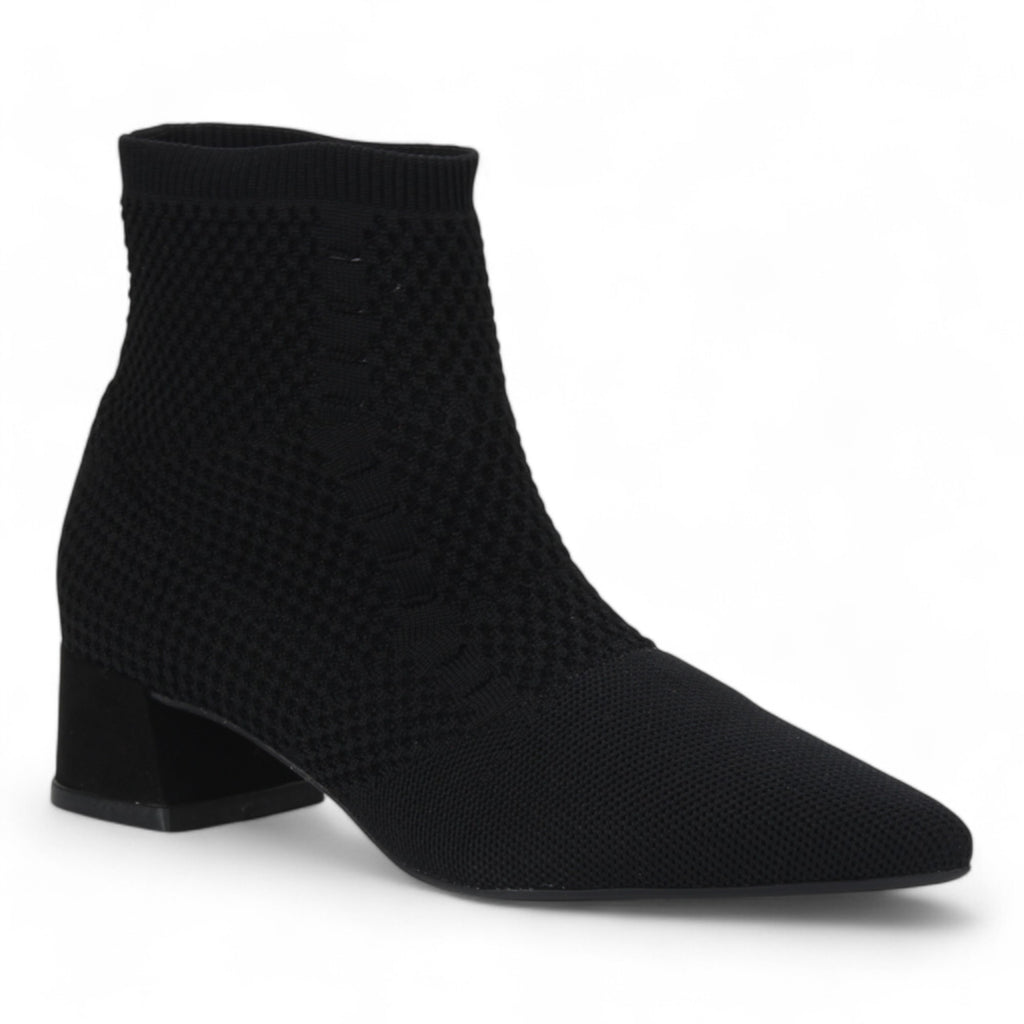 Bruno Menegatti Dolly Stetch Ankle Bootie - Black