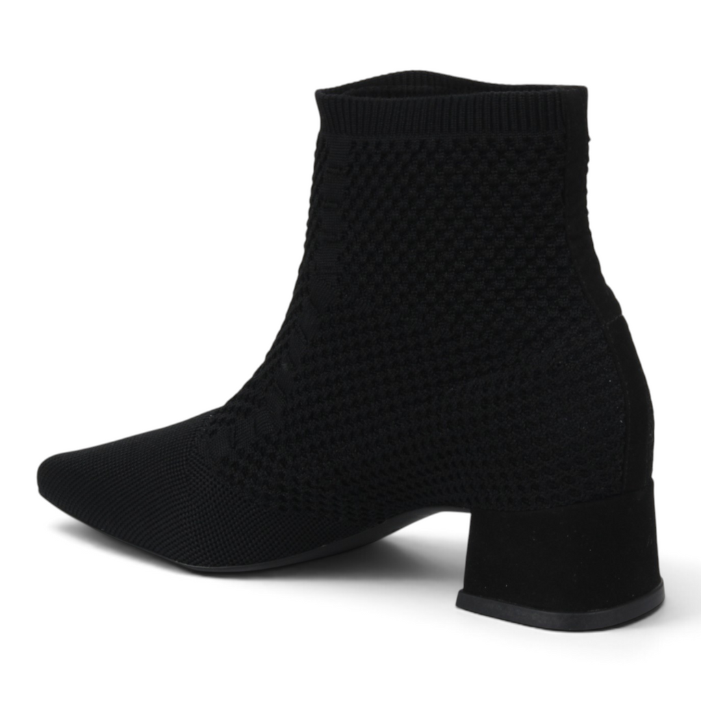 Bruno Menegatti Dolly Stetch Ankle Bootie - Black