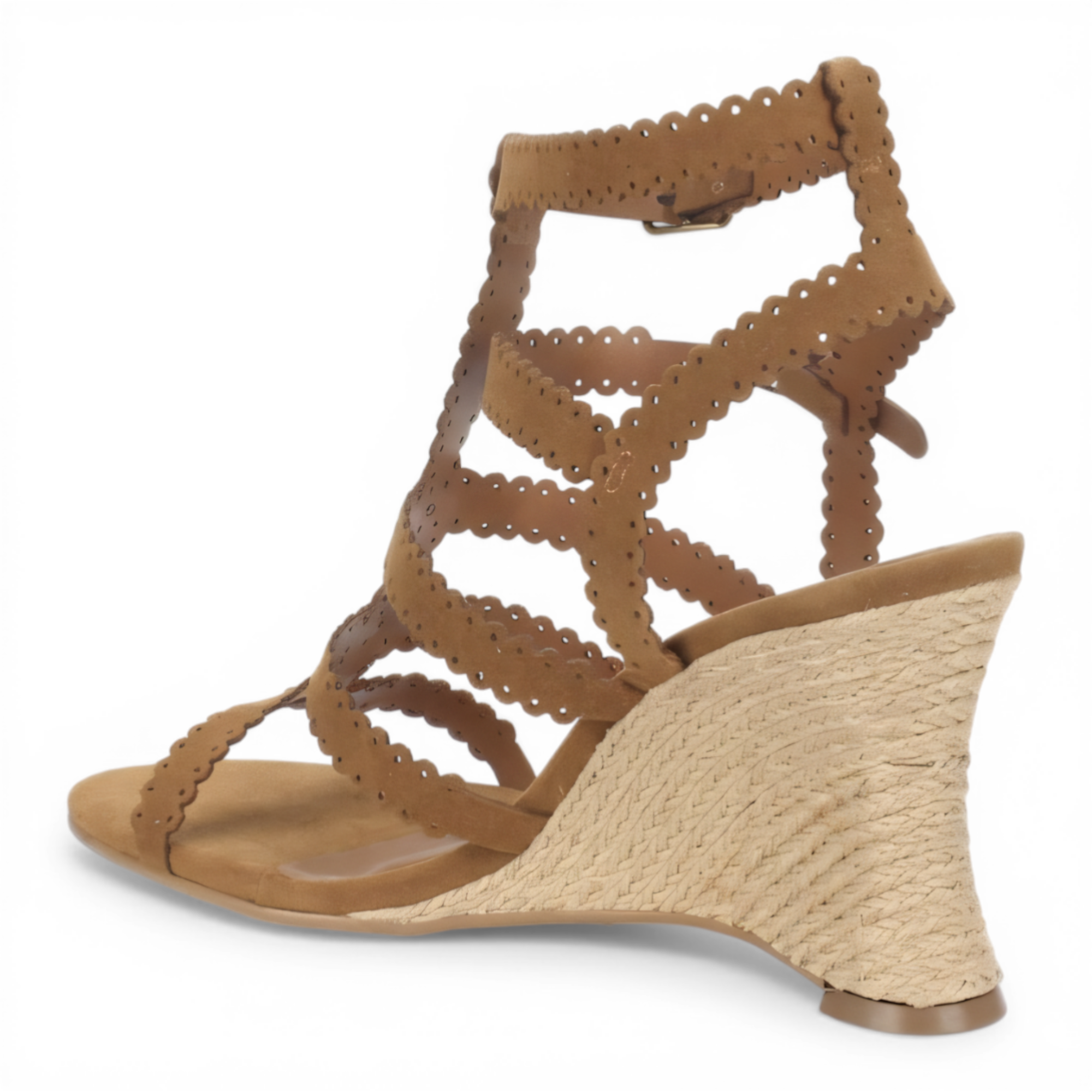 Bruno Menegatti Gia Wedge Sandal - Whiskey