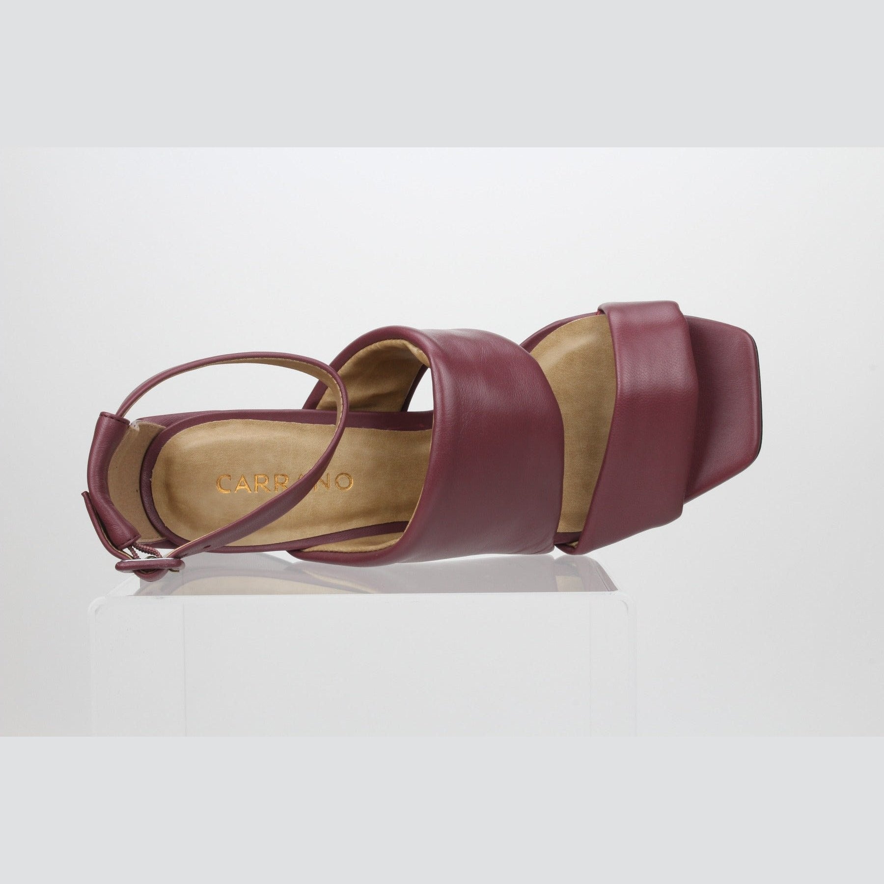 Carrano Maren Leather Gladiator Sandal - Raisin