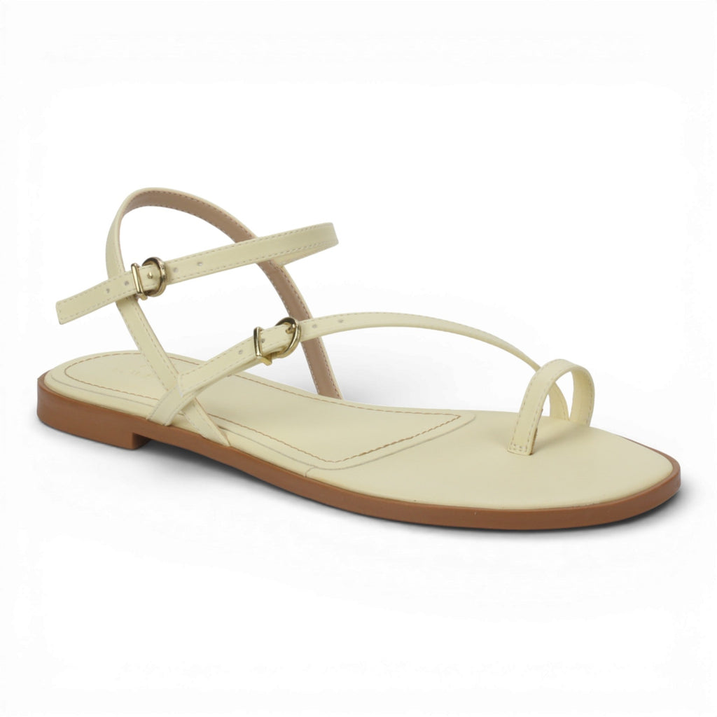 Love Rio Calla Flat Sandal - Vanilla