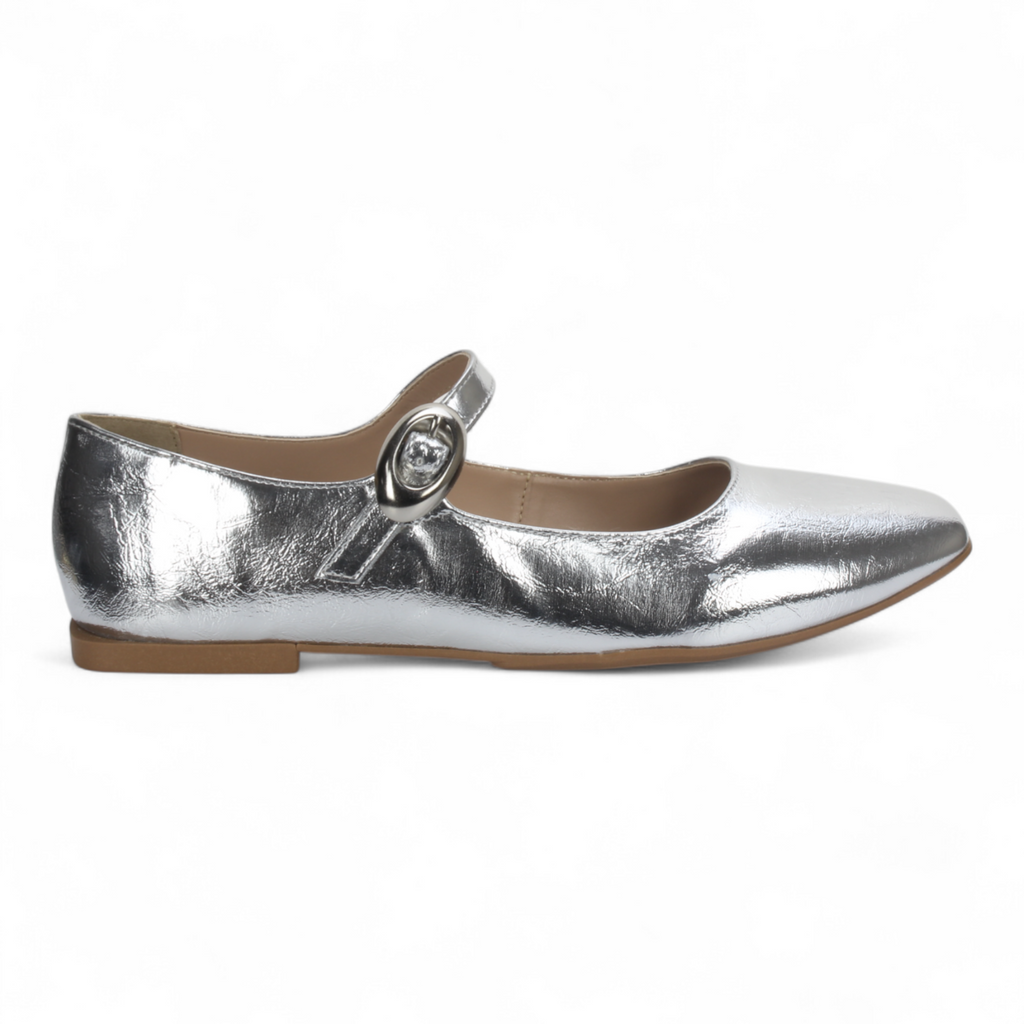 Love Rio Ballet Loafer - Silver