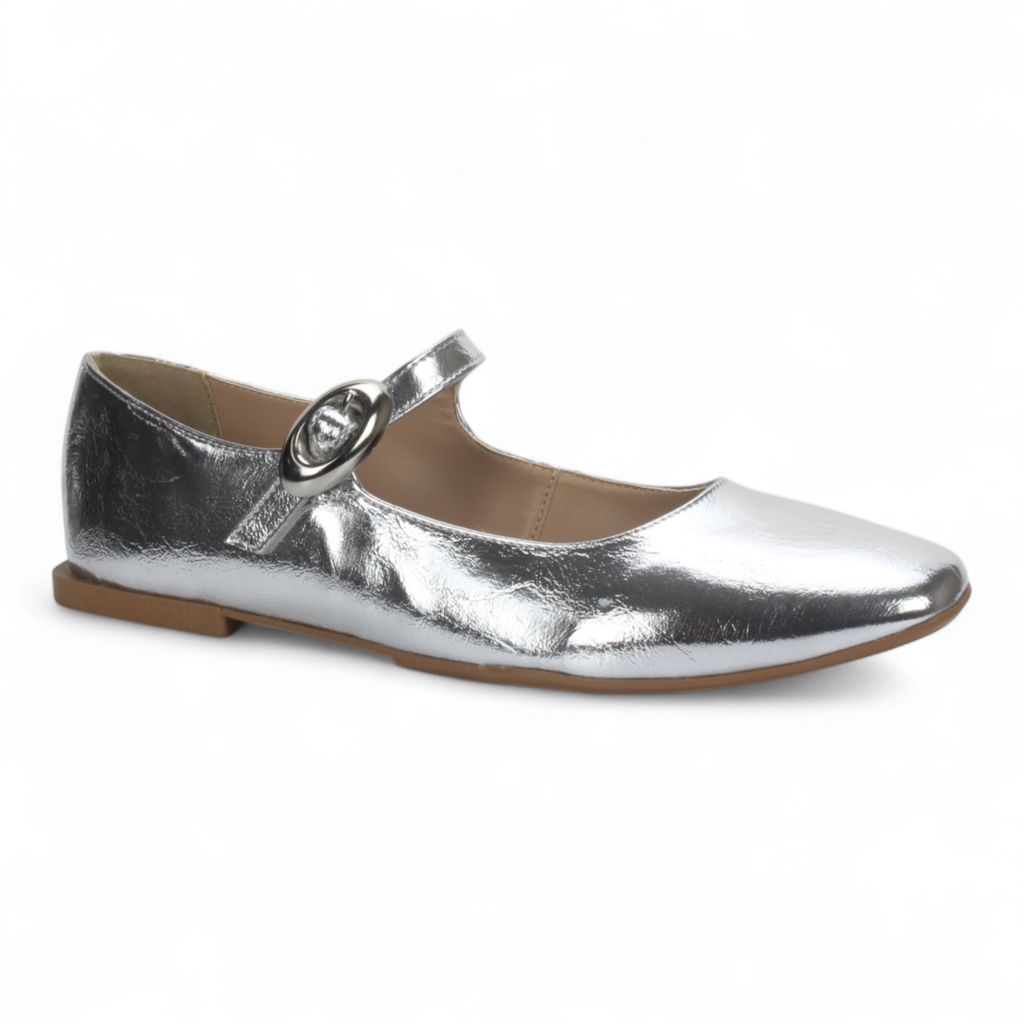 Love Rio Ballet Loafer - Silver