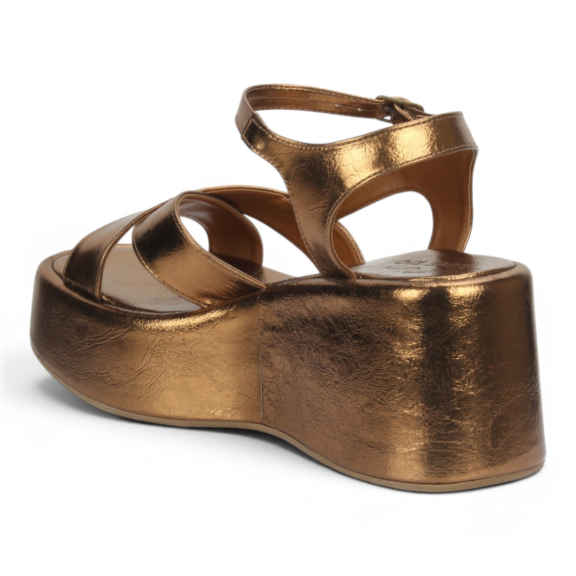 Love Rio Alto Wedge Sandal - Bronze