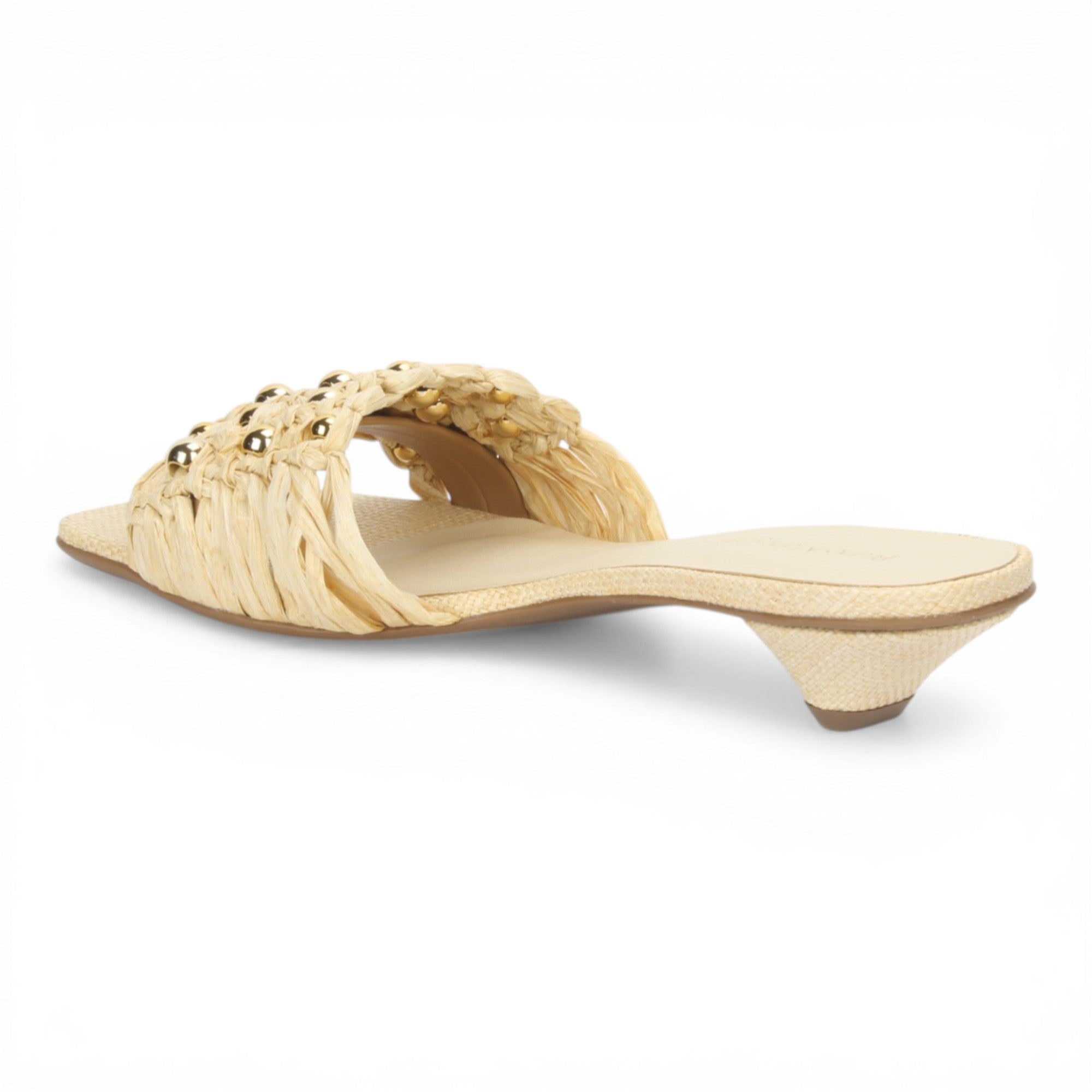 Bruno Menegatti Lulu Raffia Slide Sandal - Natural