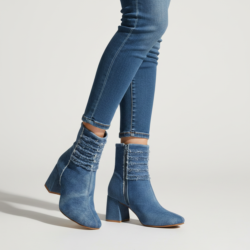 Love Rio Doreen Booties - Denim Blue
