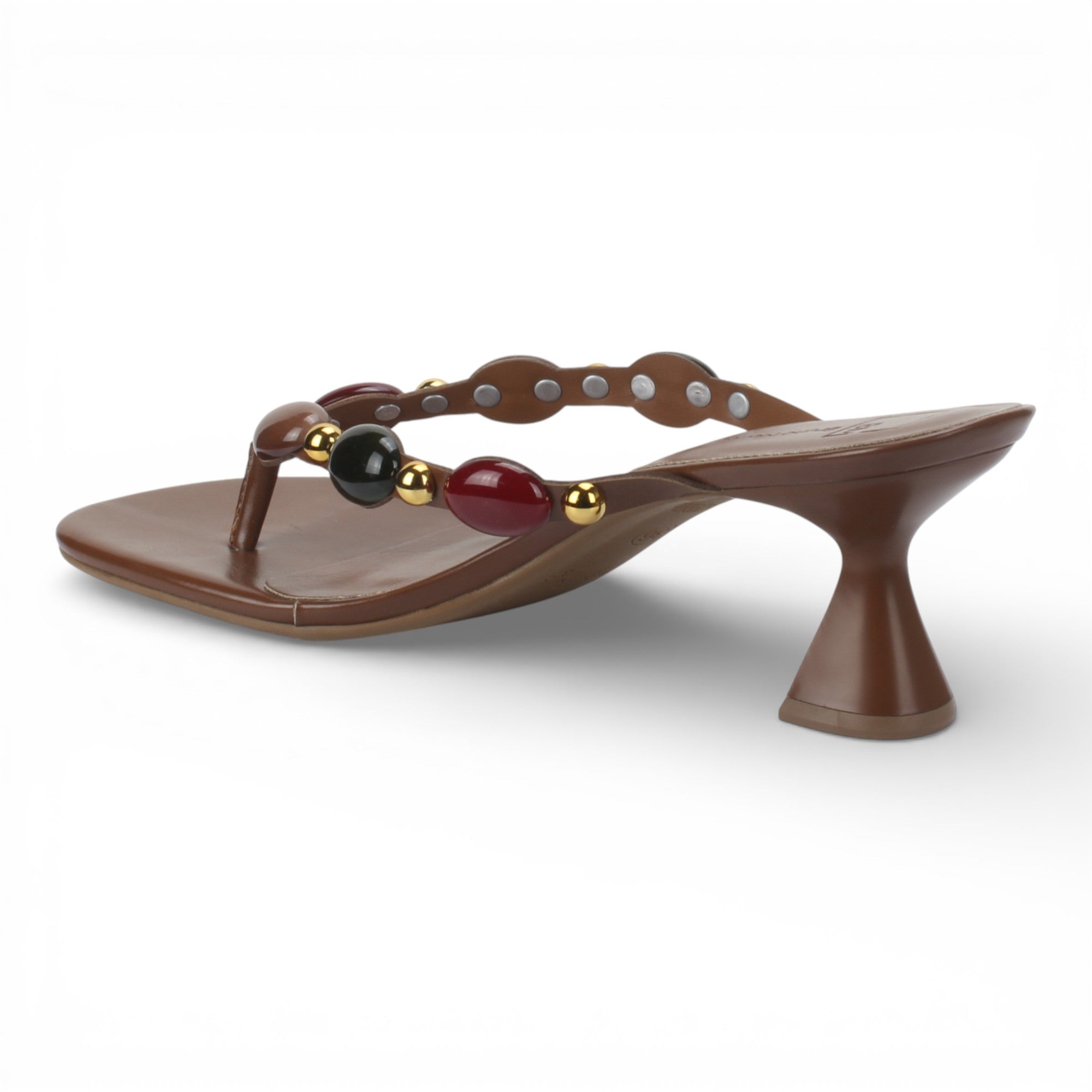 Bruno Menegatti Perla Thong Sandal - Chocolate