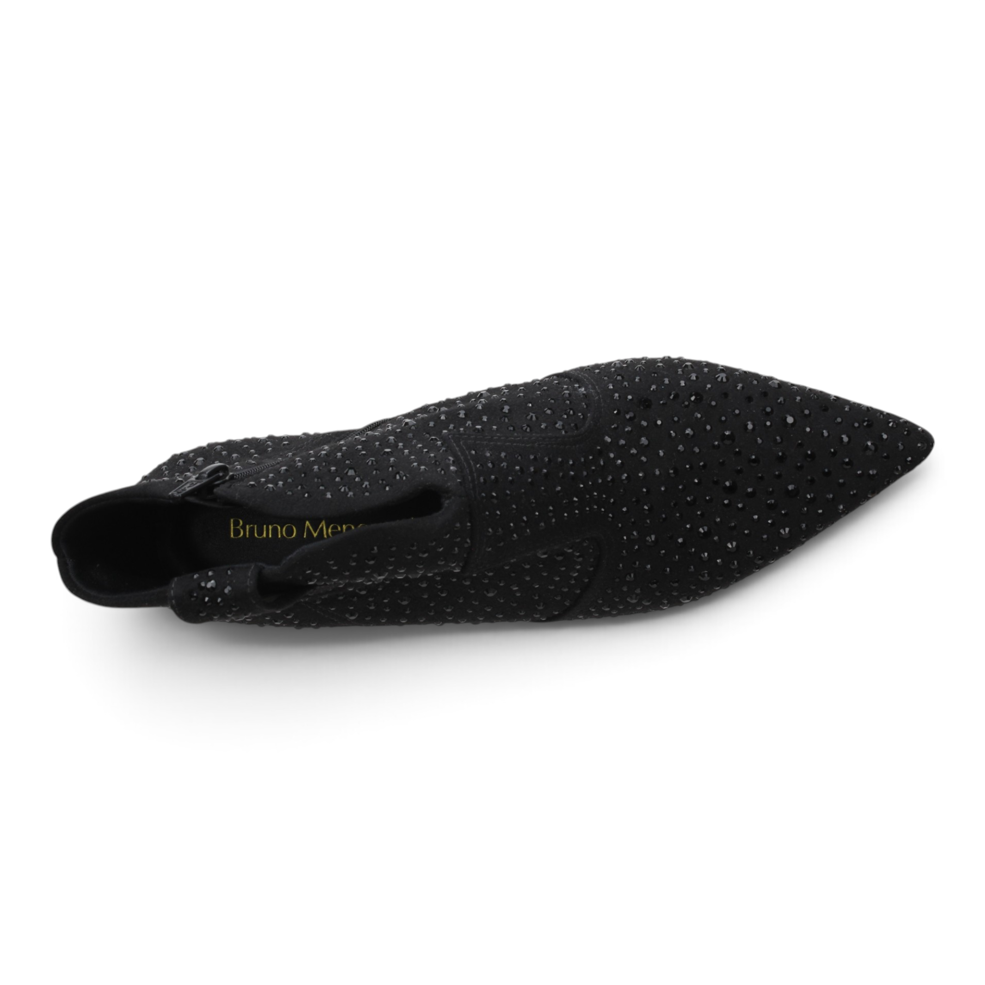 Bruno Menegatti Darling Suede Bootie - Black