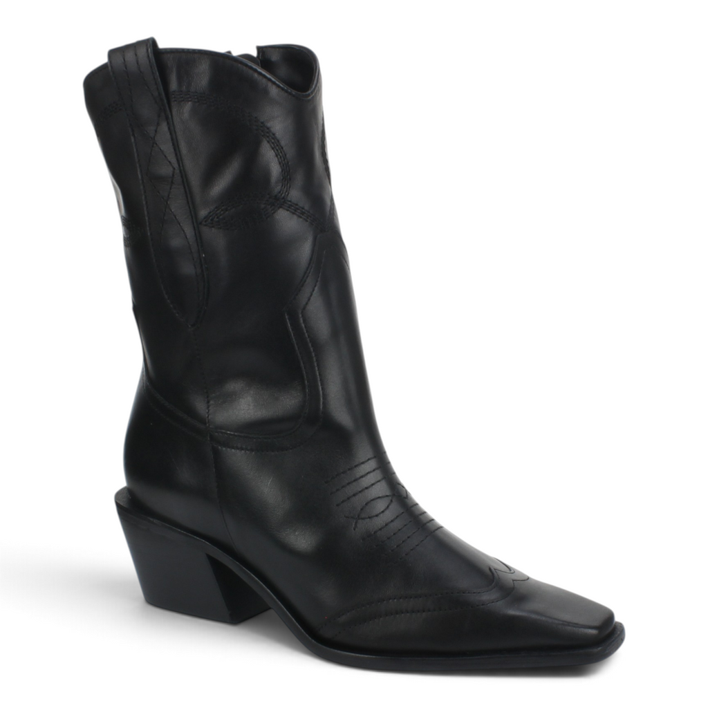 Carrano Leather Classic Boot - Black