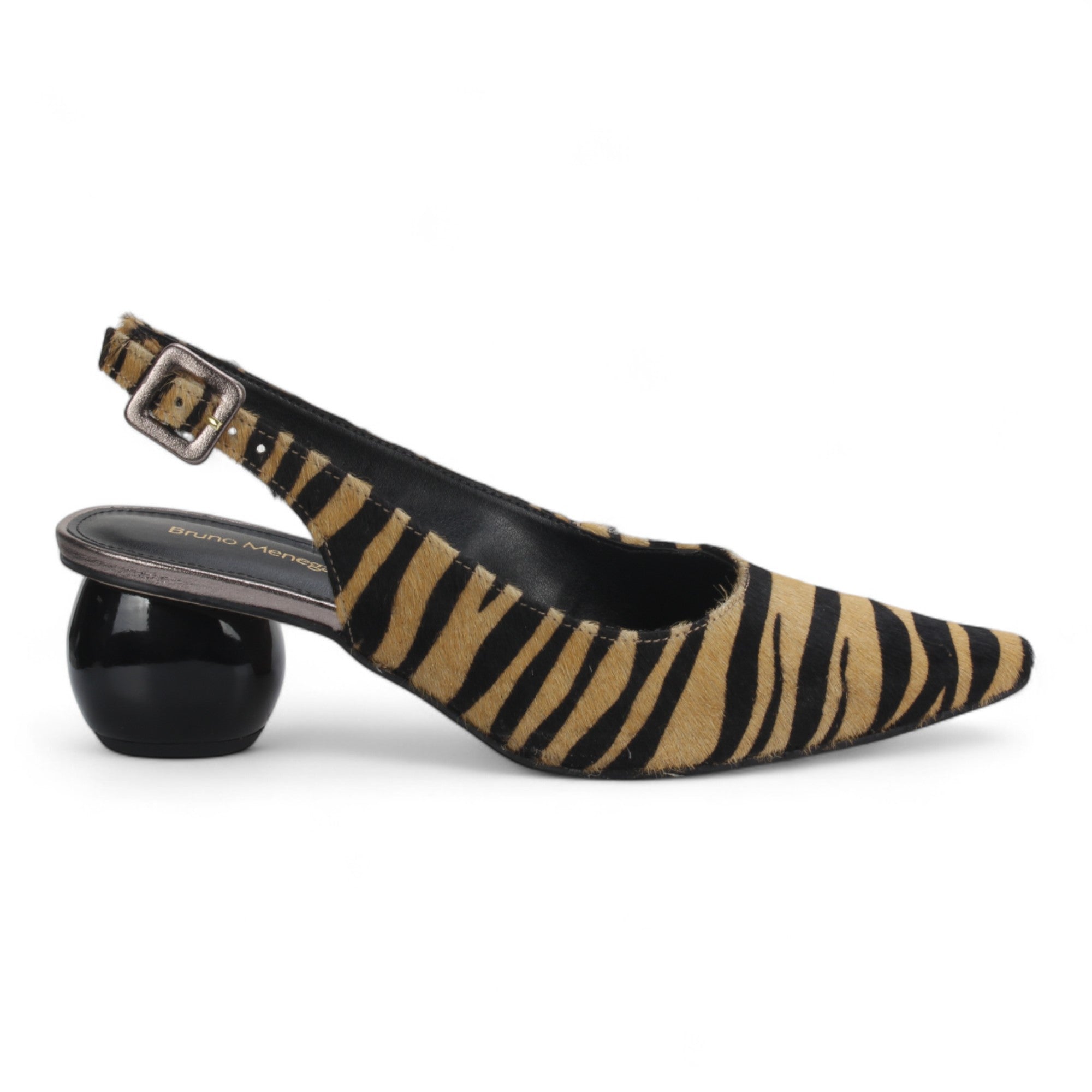 Bruno Menegatti Ethel Slingback Calf Hair - Tiger