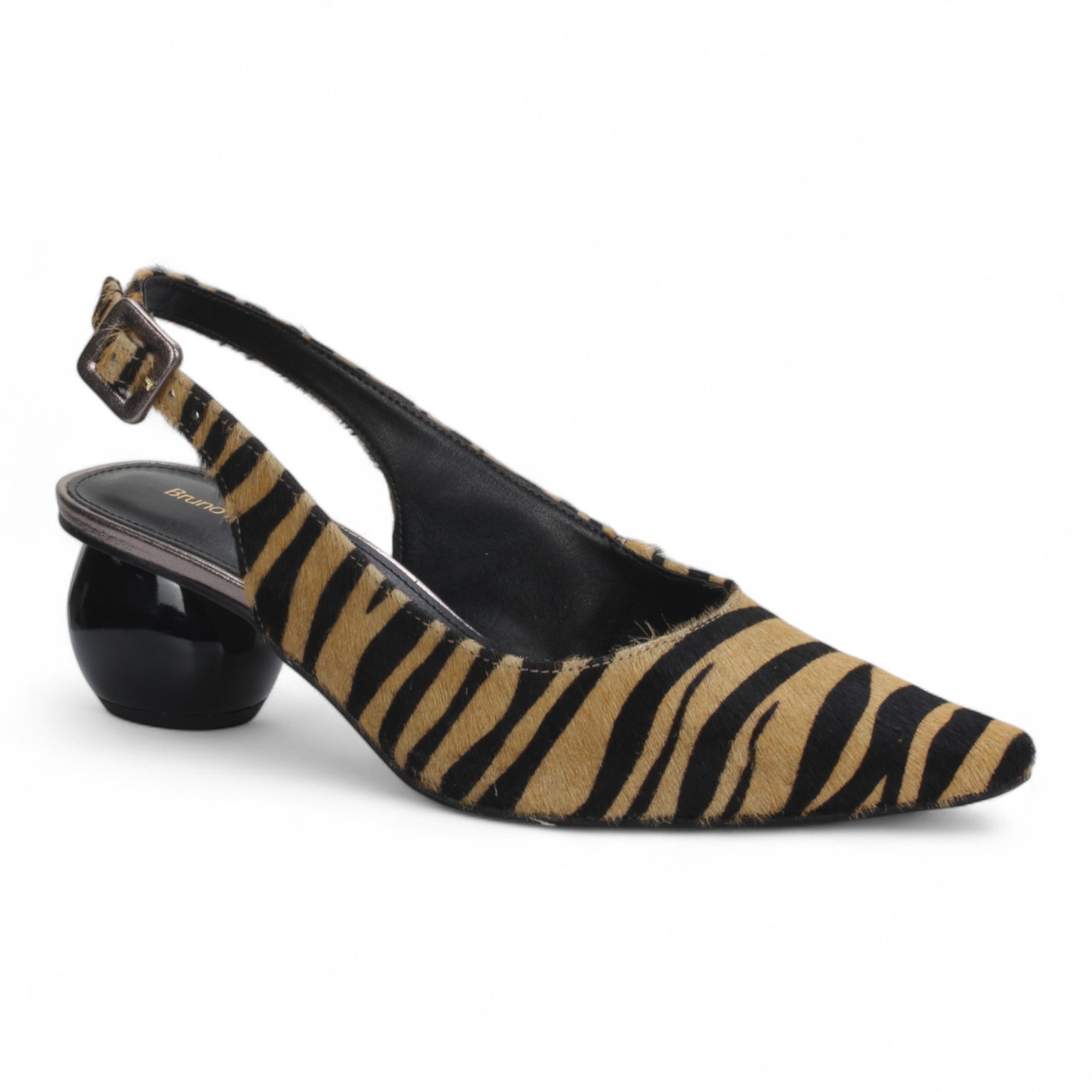 Bruno Menegatti Ethel Slingback Calf Hair - Tiger
