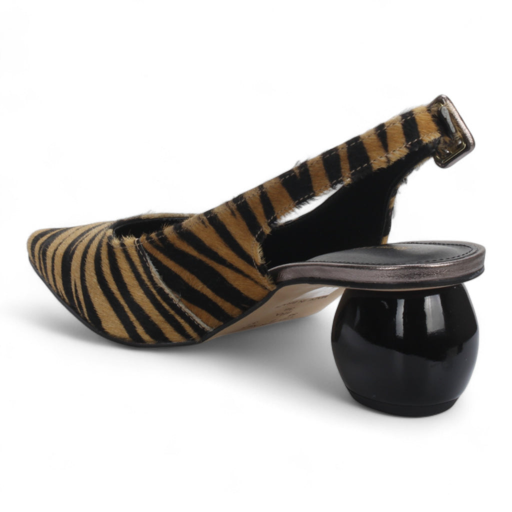 Bruno Menegatti Ethel Slingback Calf Hair - Tiger