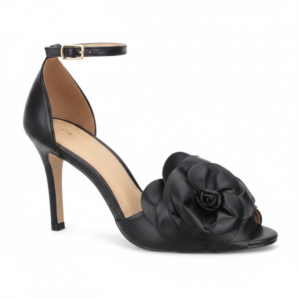 Bruno Menegatti Lyra Leather Pump - Black
