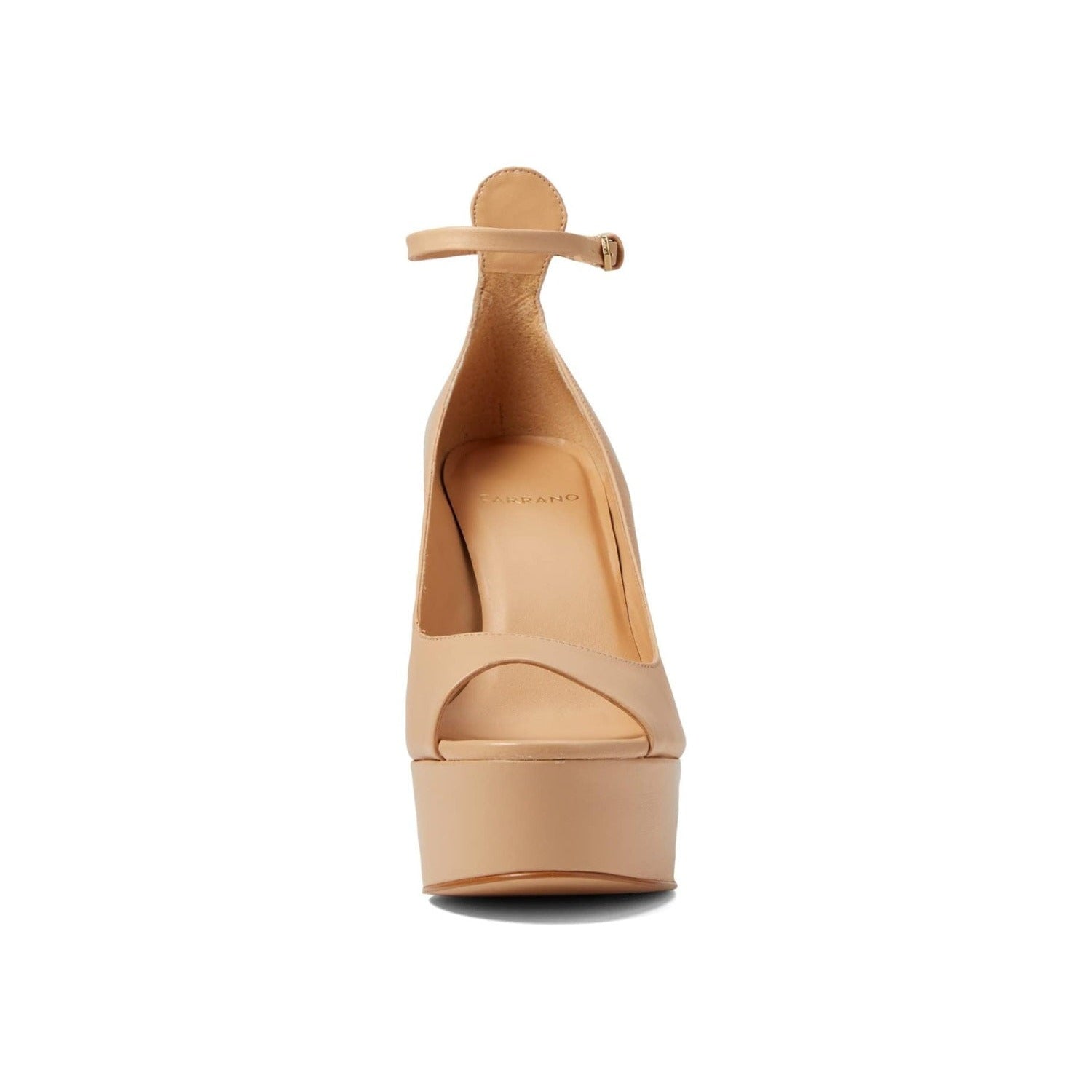 Carrano Jenna Leather Platform - Cream