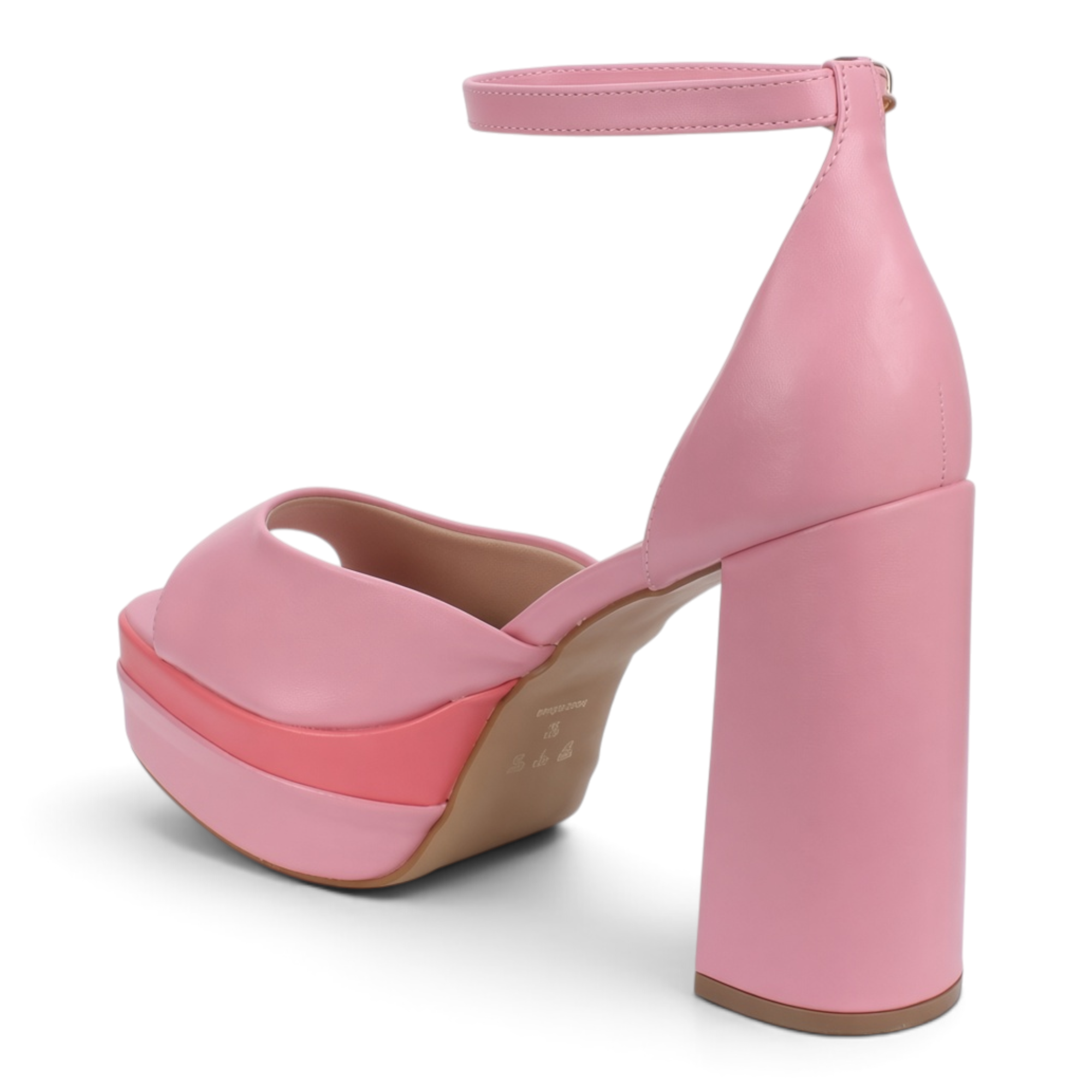 Offline Dress Platform Sandals - Pink