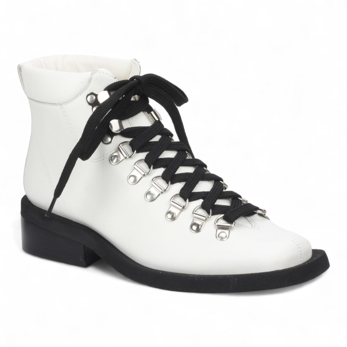 Carrano Ida Leather Boot - White