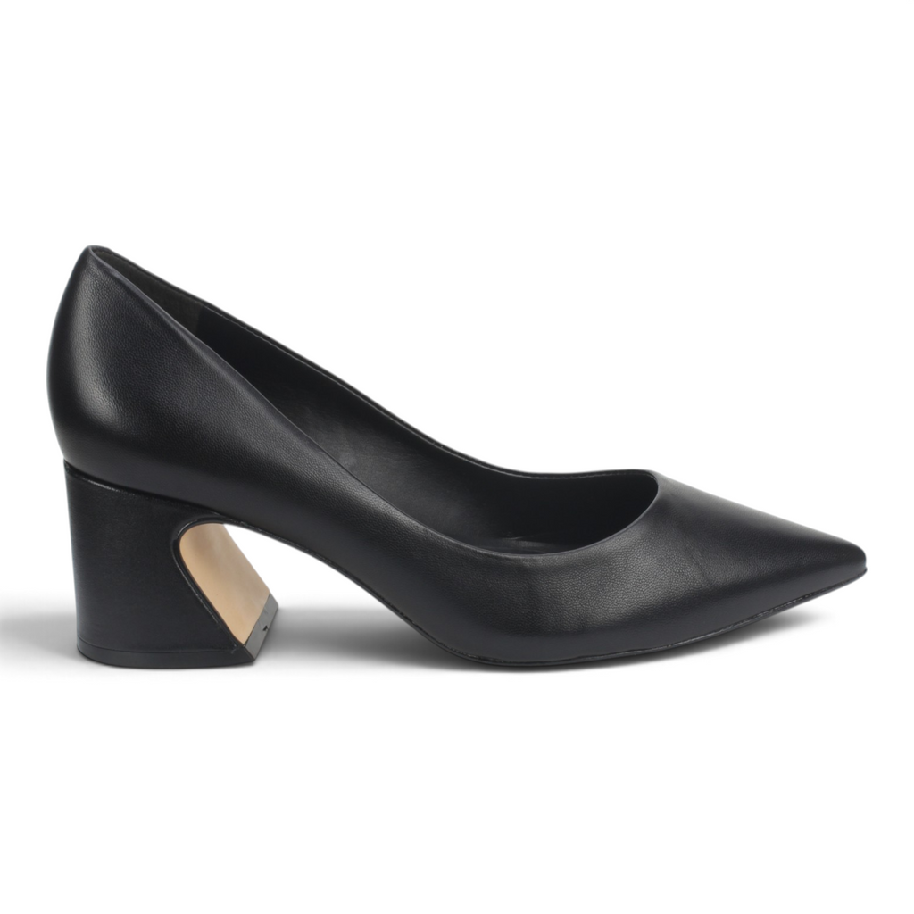 Carrano Leather Pump - Black