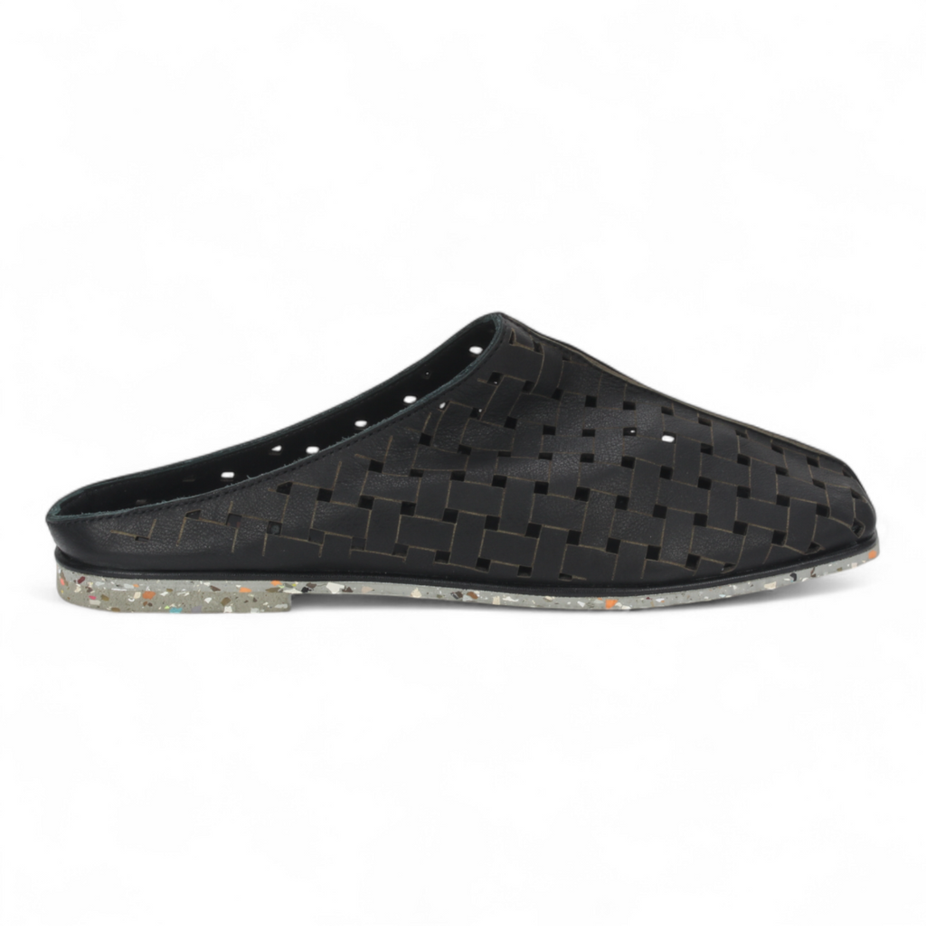 Bruno Menegatti Ipadma Mule Leather - Black