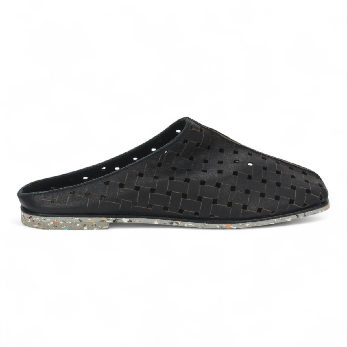 Bruno Menegatti Ipadma Mule Leather - Black
