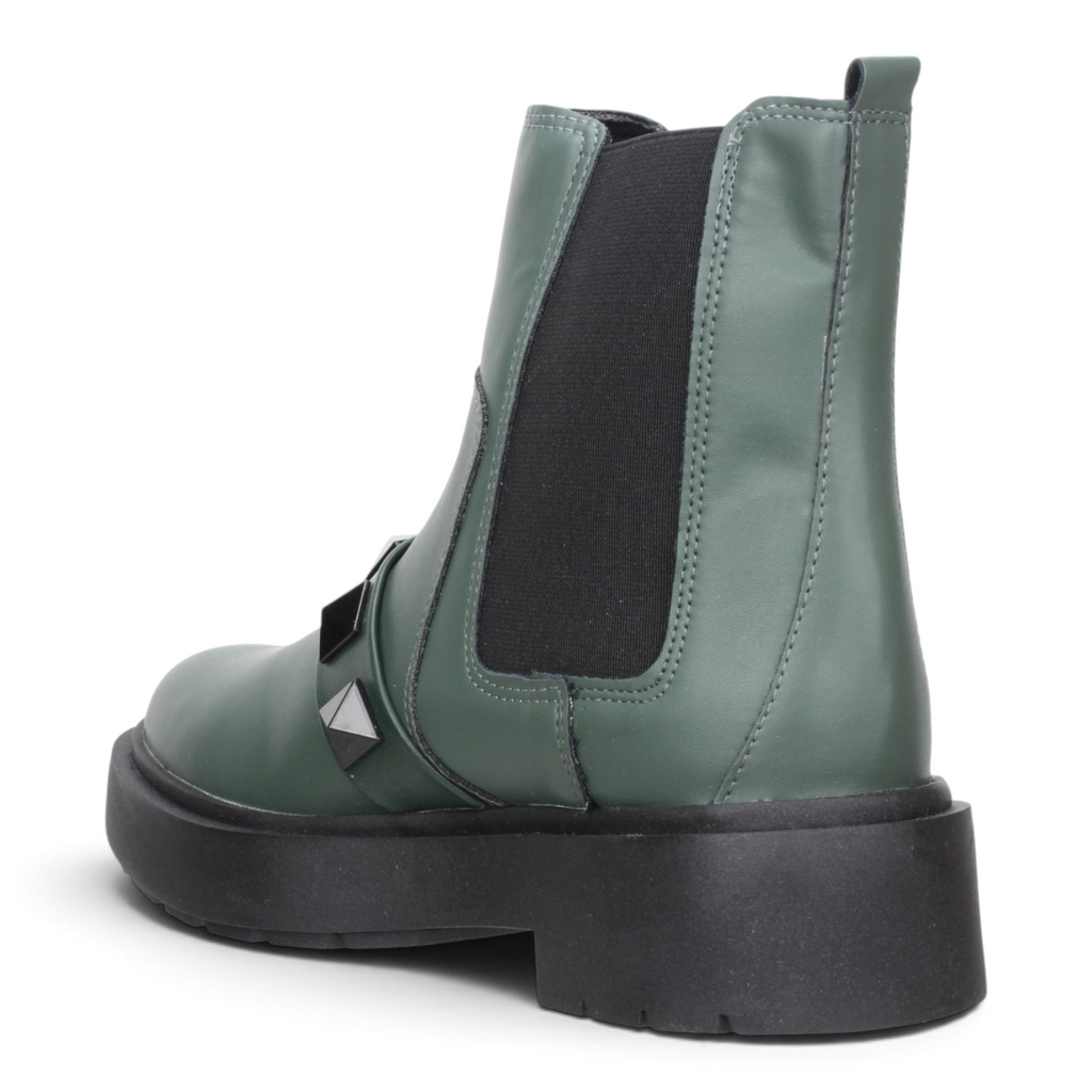 Offline Studded Bootie - Green Gray