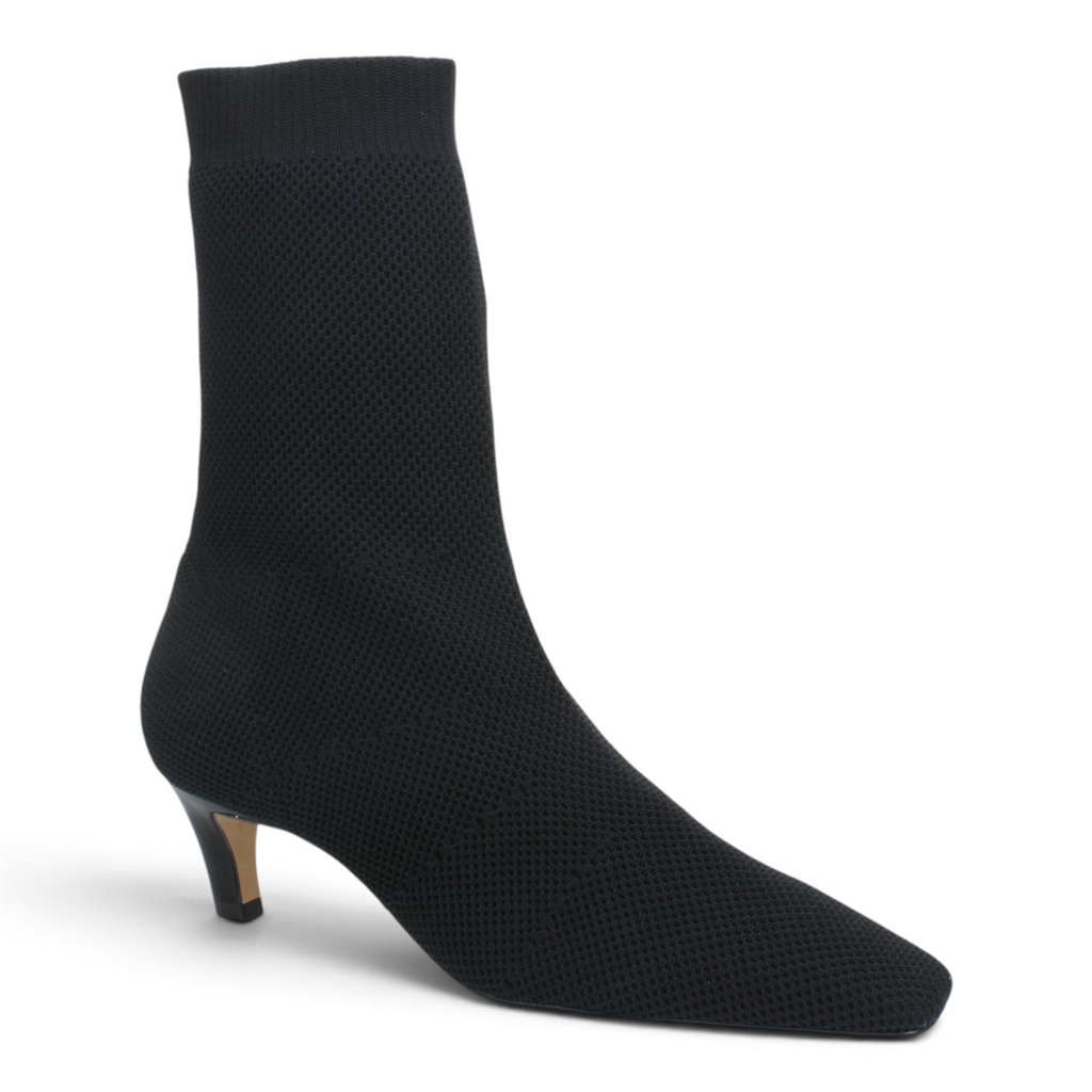 Carrano Knit Bootie - Black
