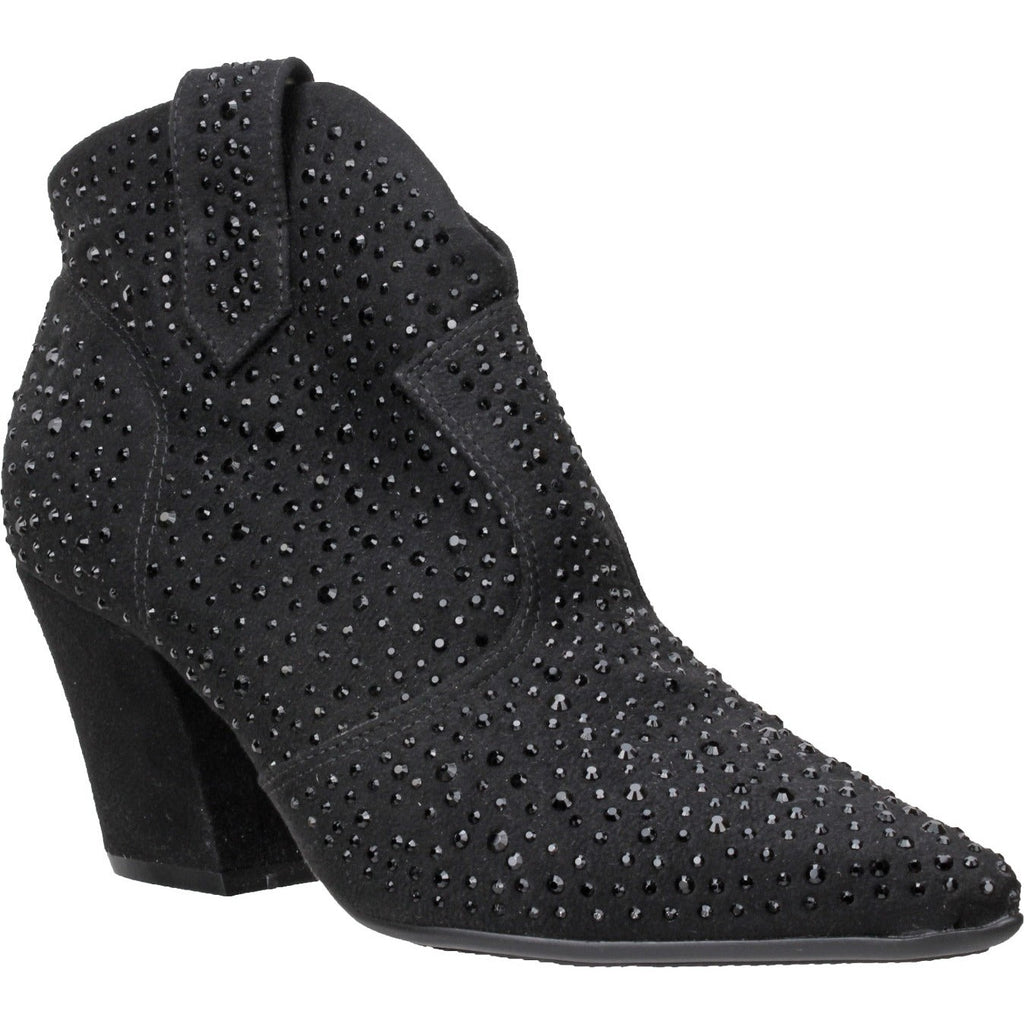 Bruno Menegatti Darling Suede Bootie - Black
