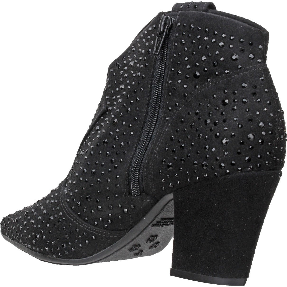 Bruno Menegatti Darling Suede Bootie - Black