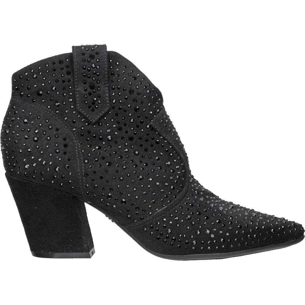 Bruno Menegatti Darling Suede Bootie - Black