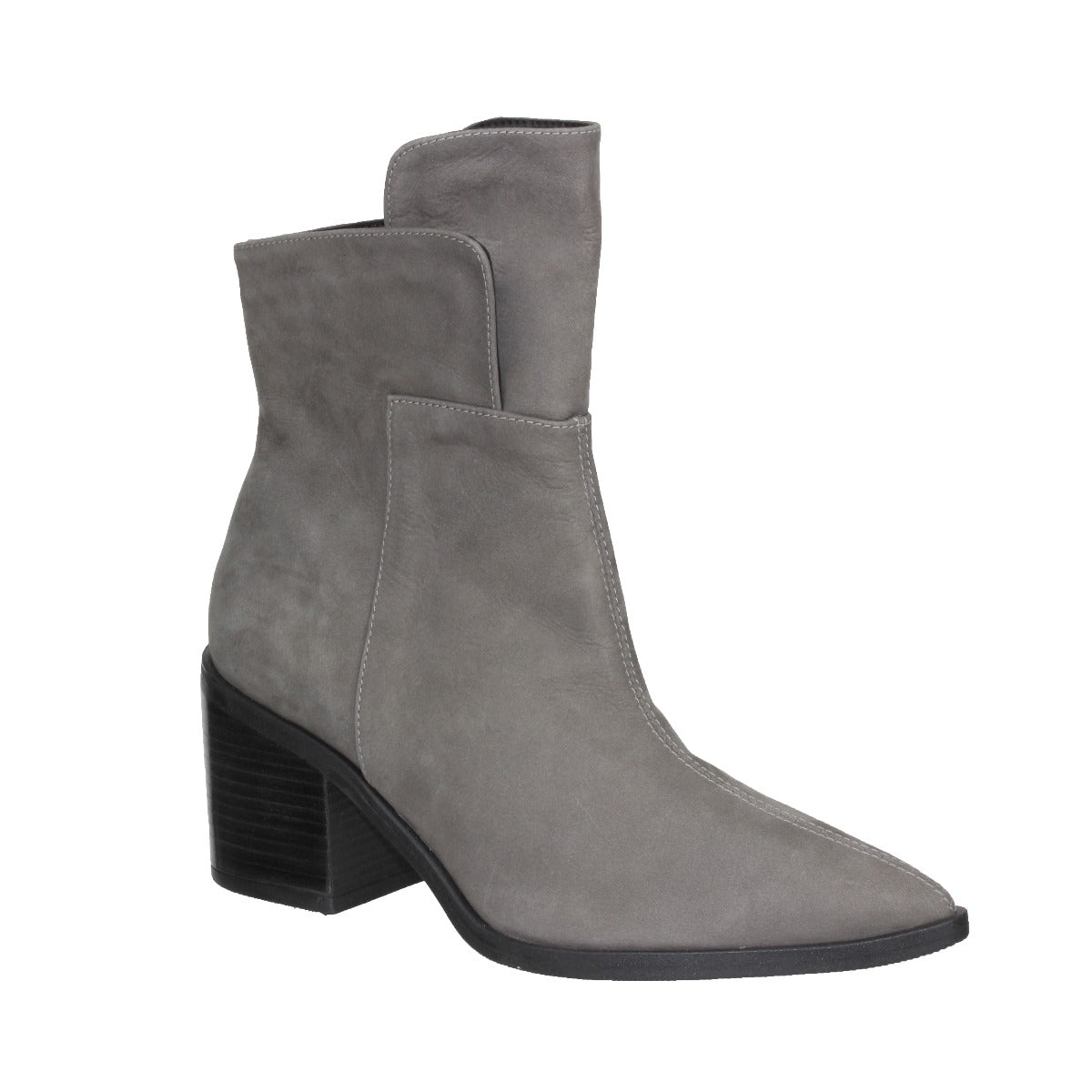 Bruno Menegatti Fiona Nubuck Western Boot - Gray