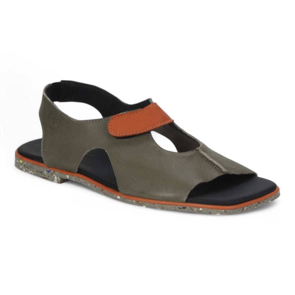 Bruno Menegatti Ipadma Sandal Leather - Olive