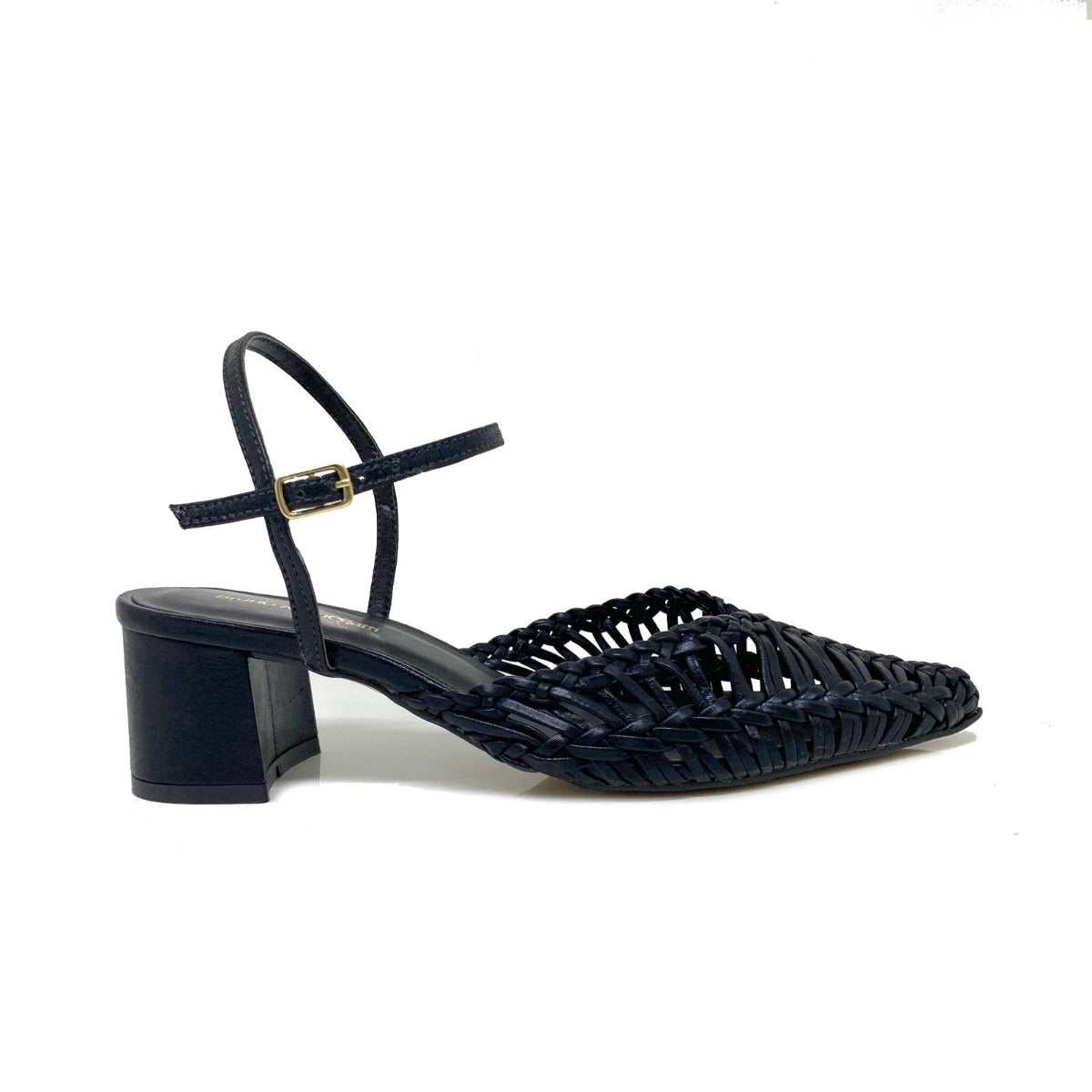 Bruno Menegatti Thrisha Dress Sandal Leather - Black