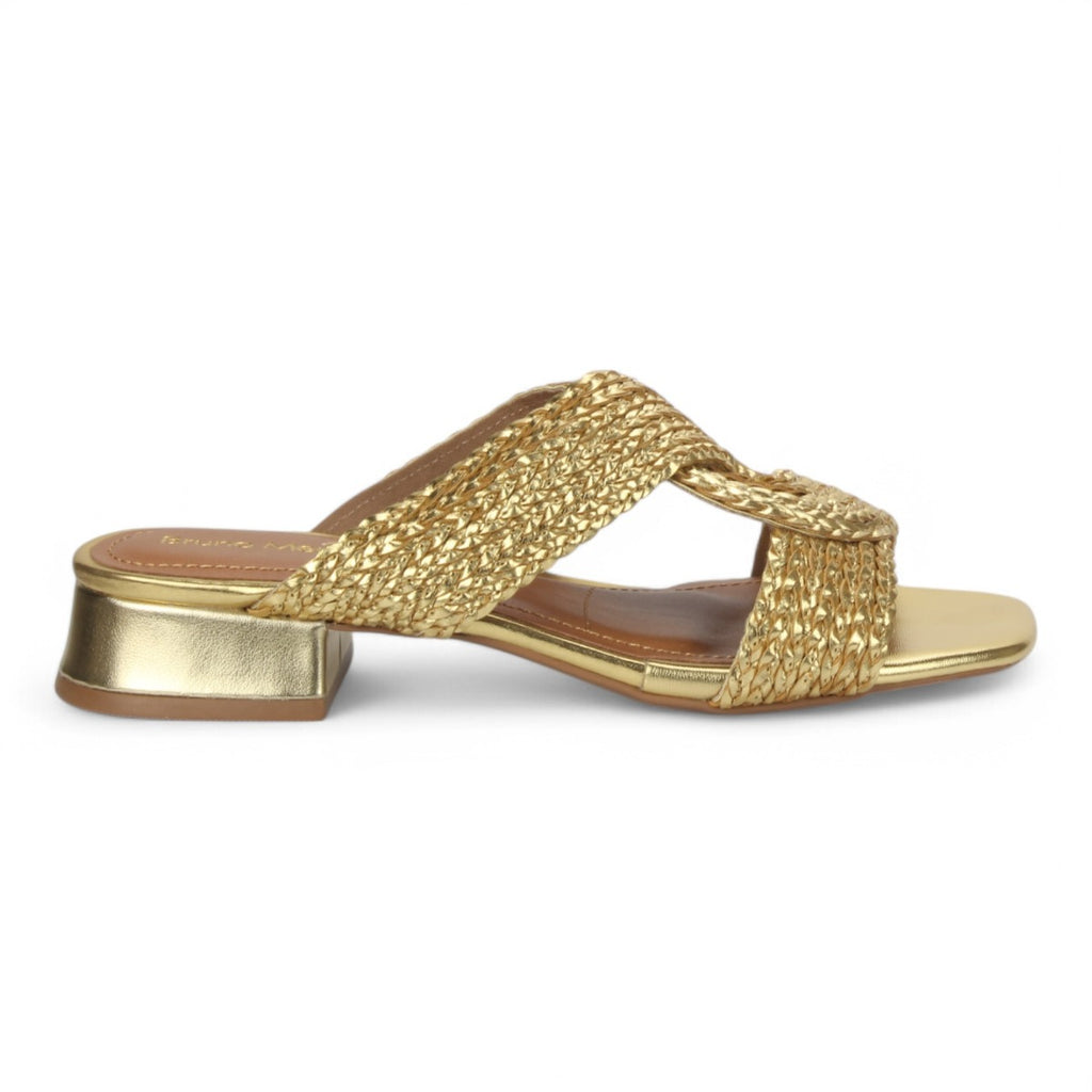 Bruno Menegatti Verina Slide Sandal - Gold