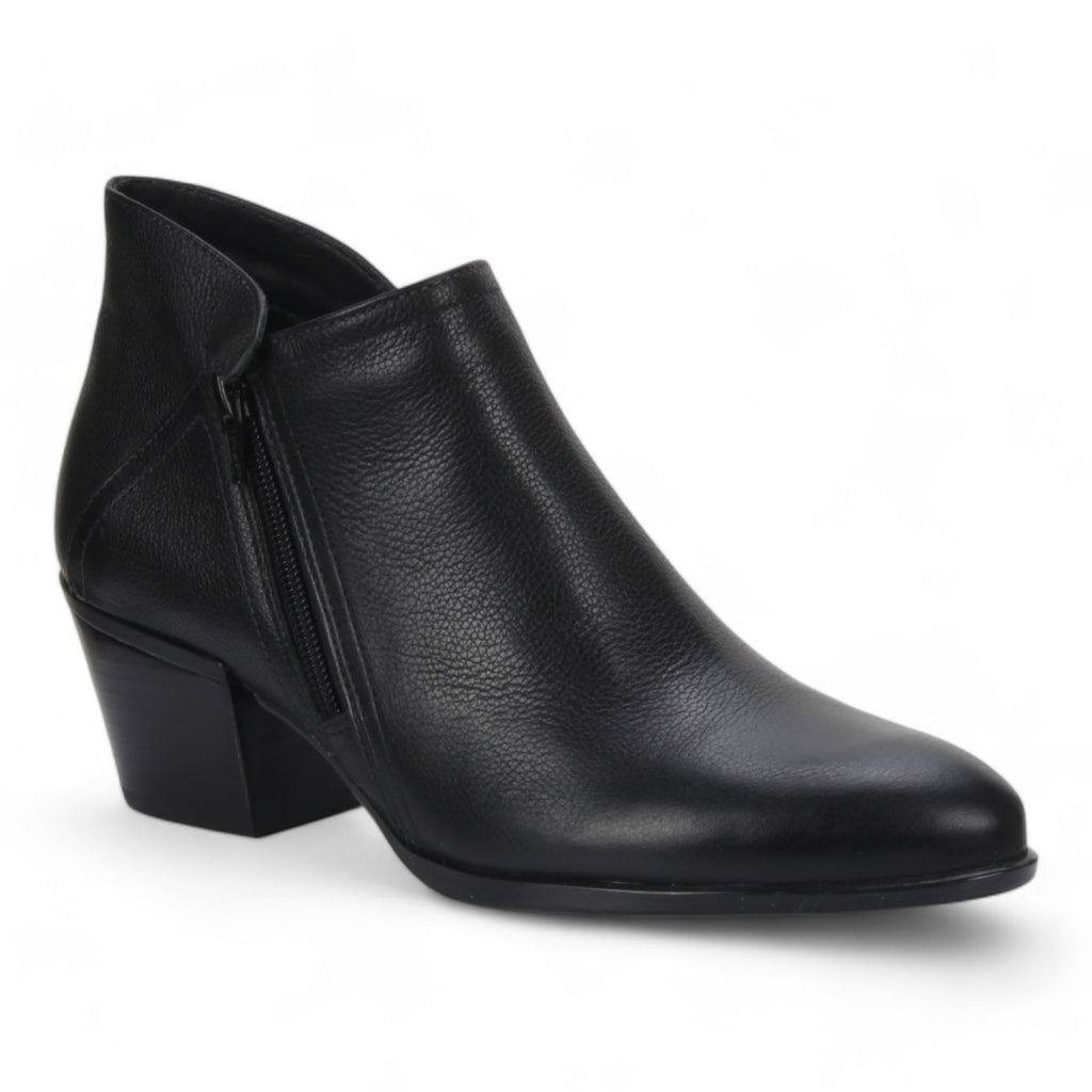 Bruno Menegatti Women's Leather Bootie - Black