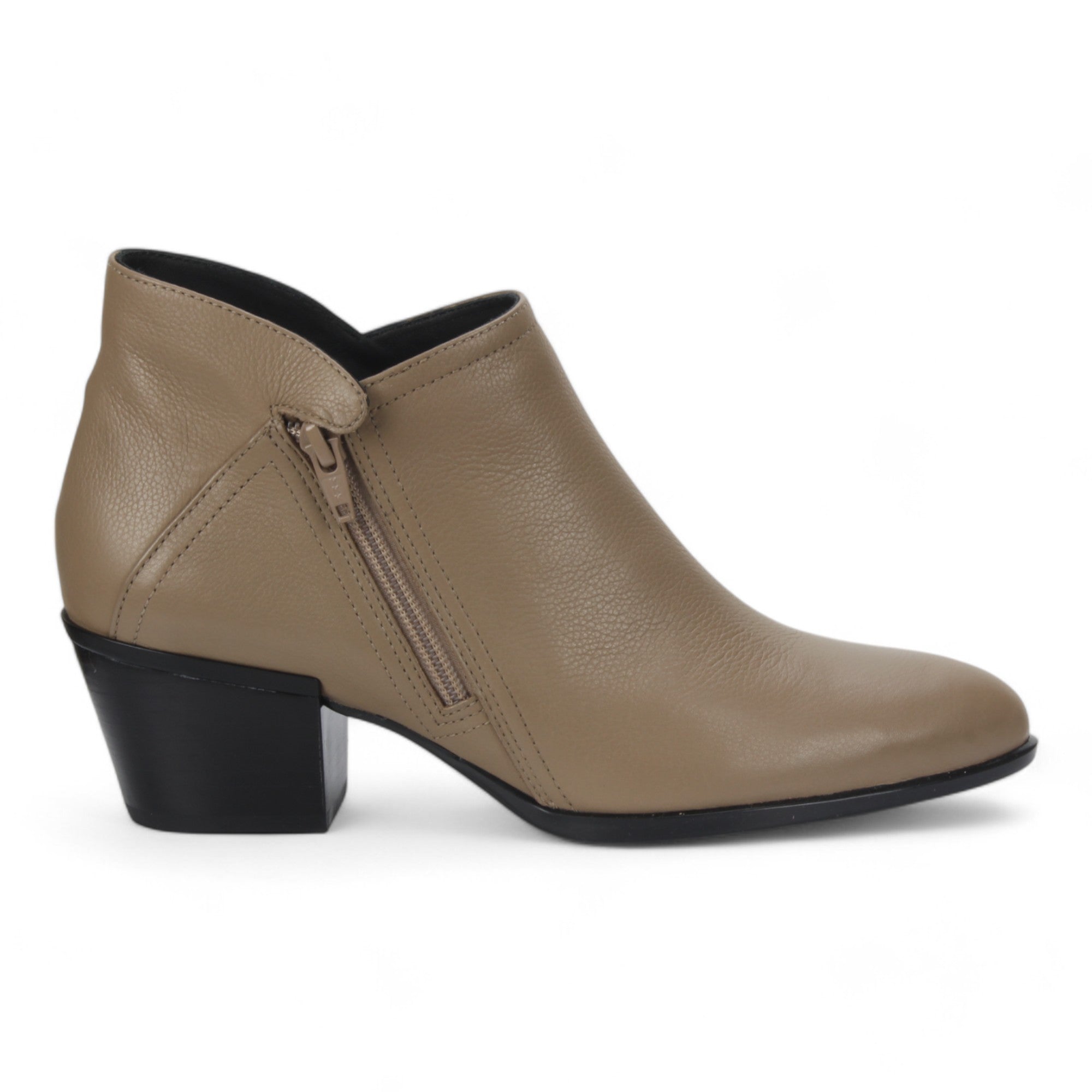 Bruno Menegatti Women's Leather Bootie - Taupe