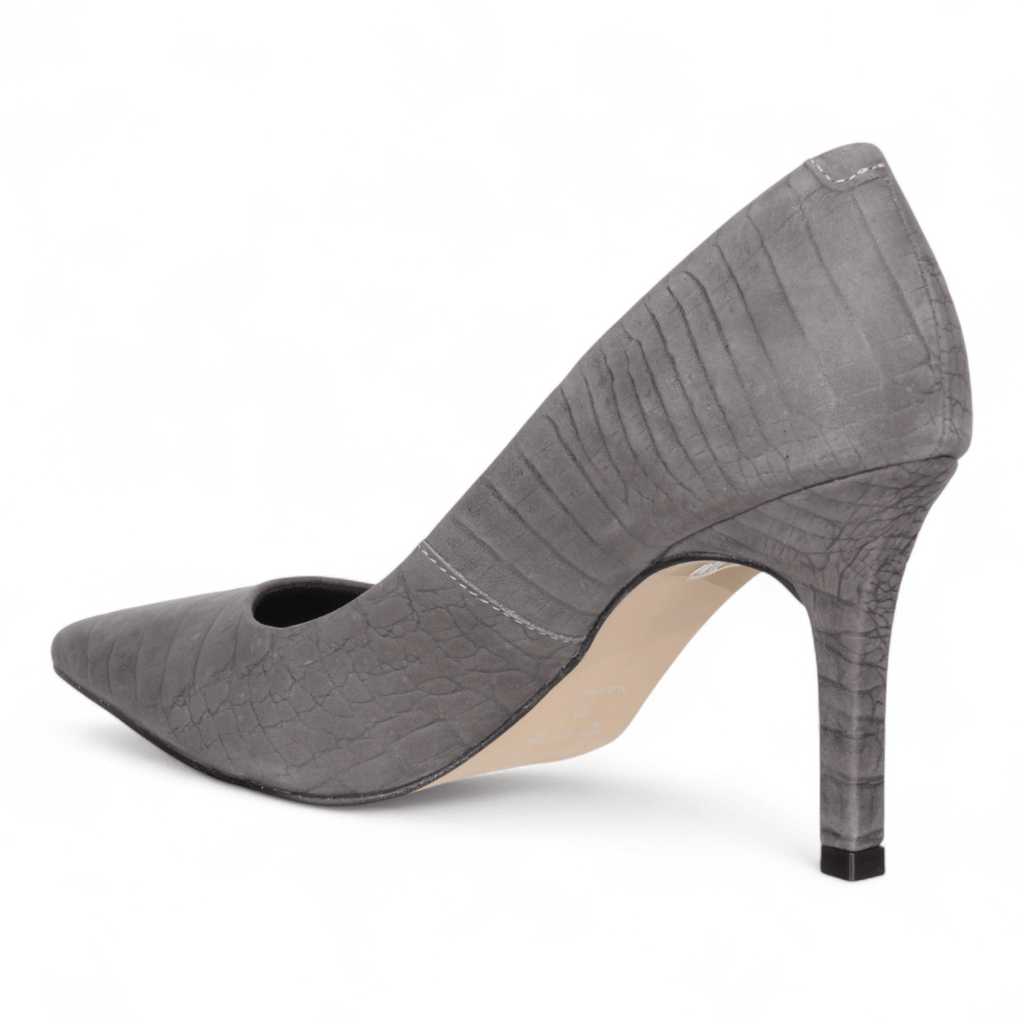 Bruno Menegatti Wren Embossed Pump Alligator - Granite